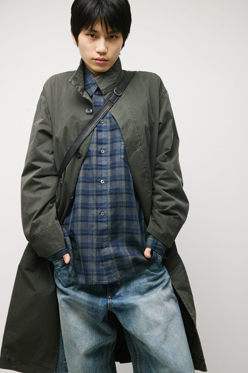 Hatchingroom - Windy Coat (Over Dyed Khaki) product image 8 | TRAB K-Fashion Australia