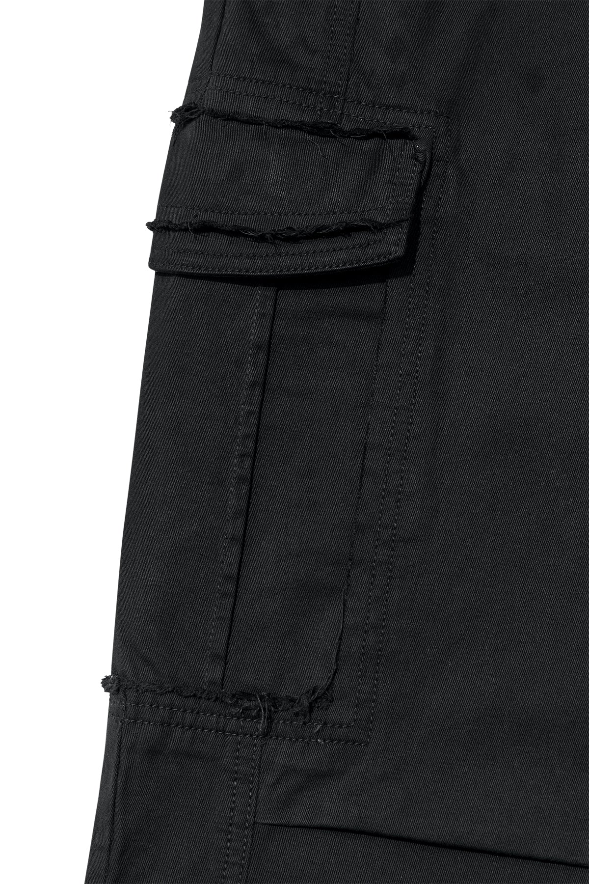 Matin Kim - Washed Cotton Cargo Pants (Charcoal) product image 3 | TRAB K-Fashion Australia