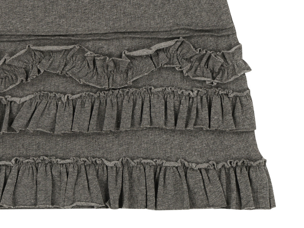 Coyseio - Bottom Multiple Frill Dress (Brown) product image 17 | TRAB K-Fashion Australia