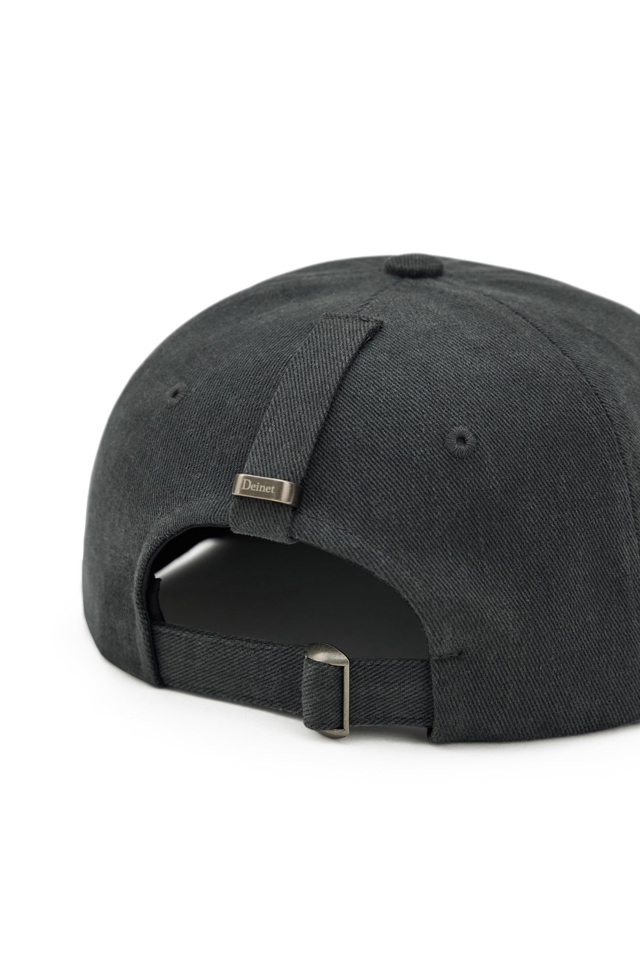 Deinet - Zigzag Logo Mini Bar Detail Cap (Charcoal) product image 5 | TRAB K-Fashion Australia