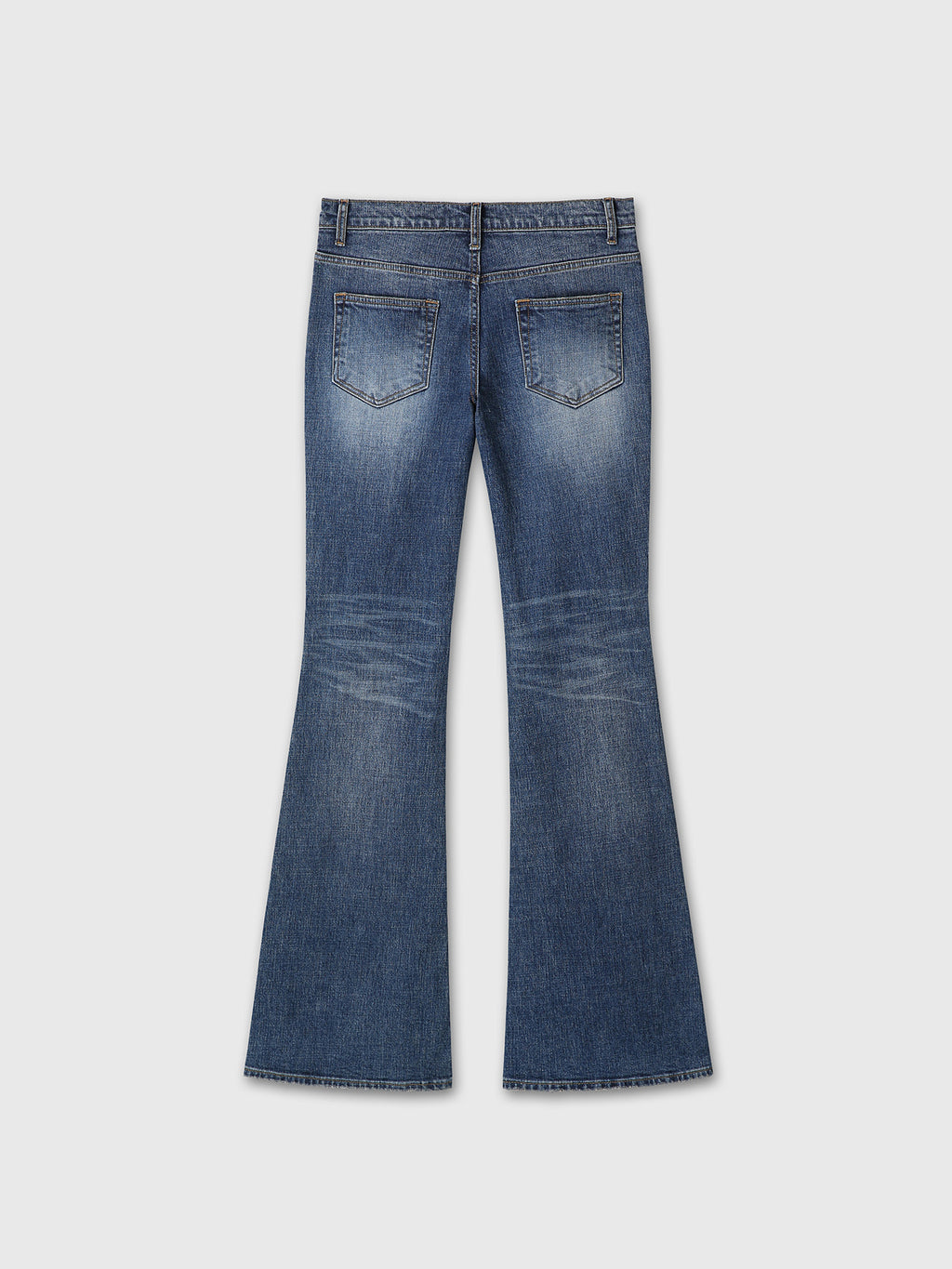 Tonywack - Low-Rise Denim Bootcut Trousers (Washed Mid Blue) product image 10 | TRAB K-Fashion Australia