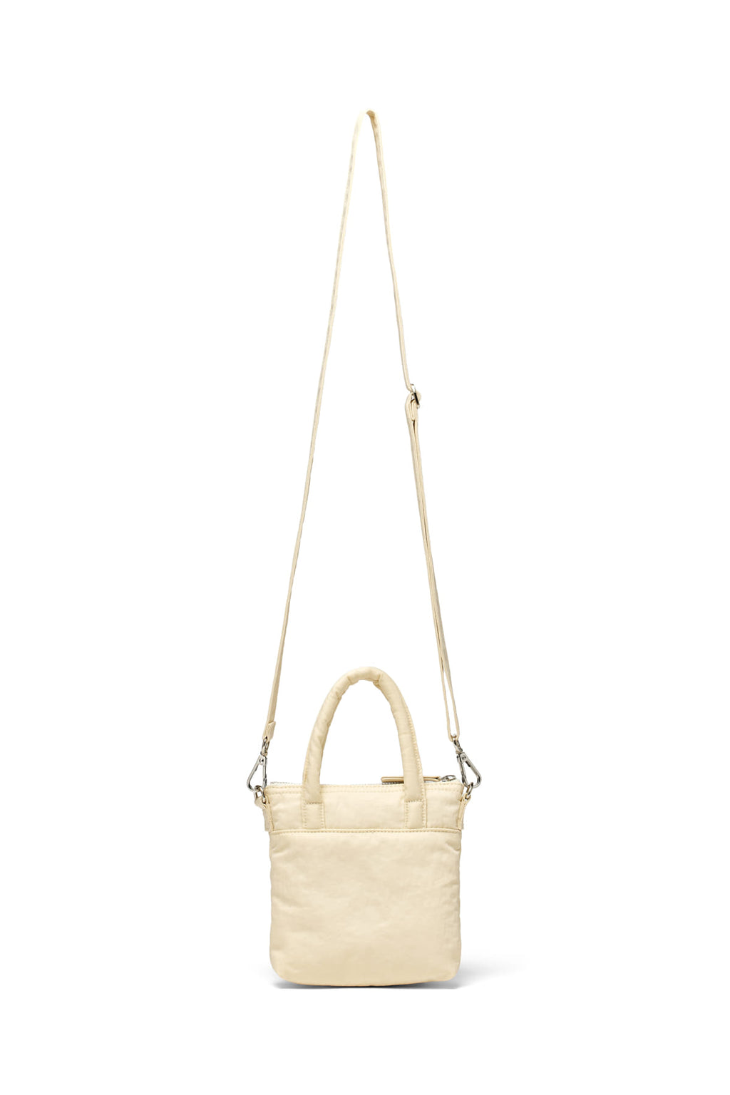Matin Kim - Padded Cargo Two Way Mini Bag (Cream) product image 2 | TRAB K-Fashion Australia
