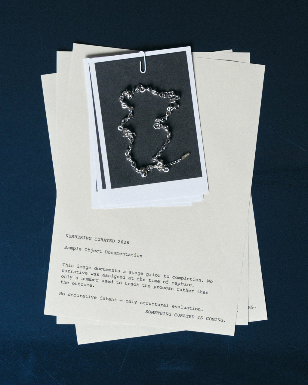 Numbering - Linked Necklace with Ball Charm #5790 product image 5 | TRAB K-Fashion Australia