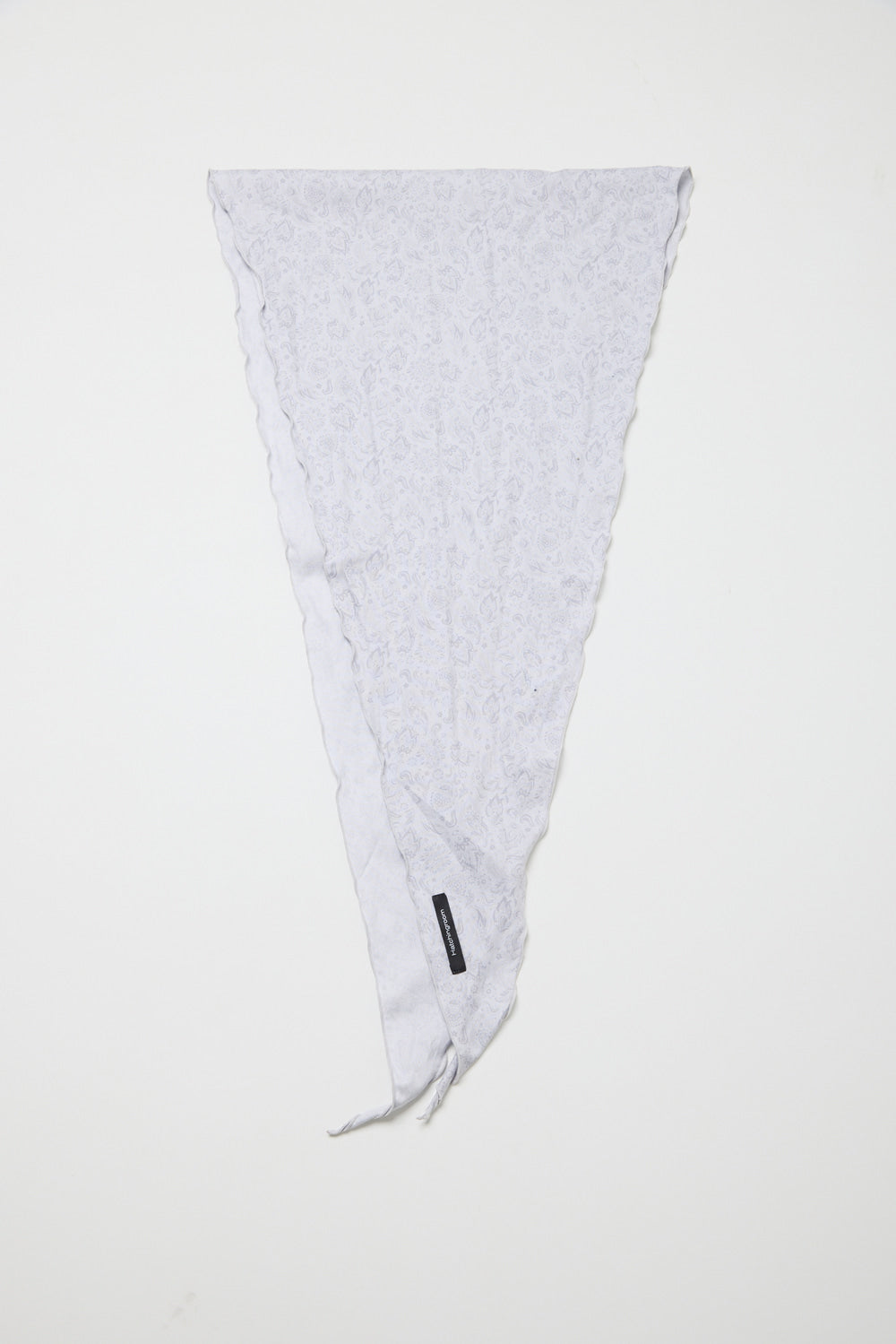 Hatchingroom - Diamond Scarf Floral Paisley (Light Grey) product image 3 | TRAB K-Fashion Australia