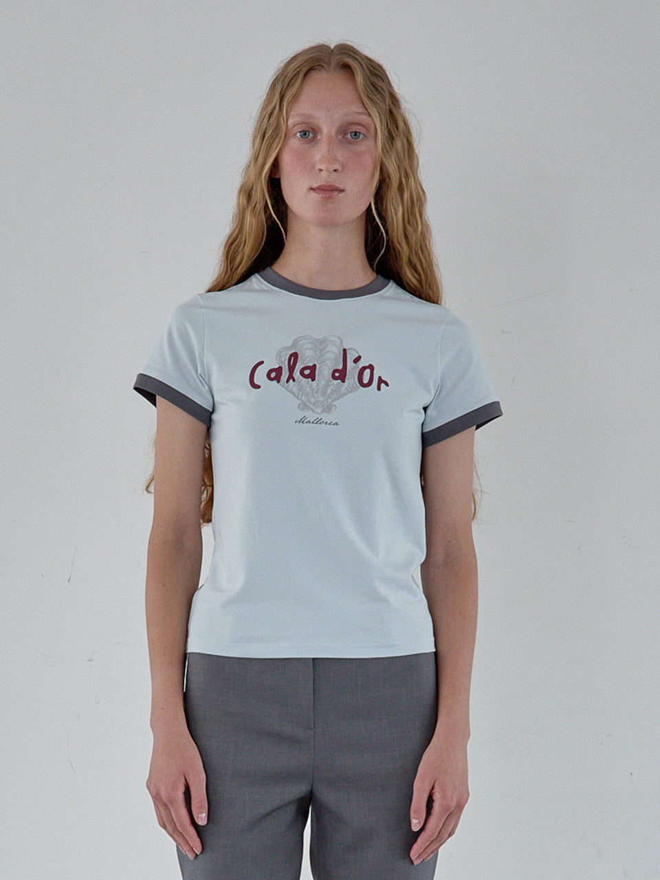 Kijun - Cala Tee (Sky Blue) product image 3 | TRAB K-Fashion Australia