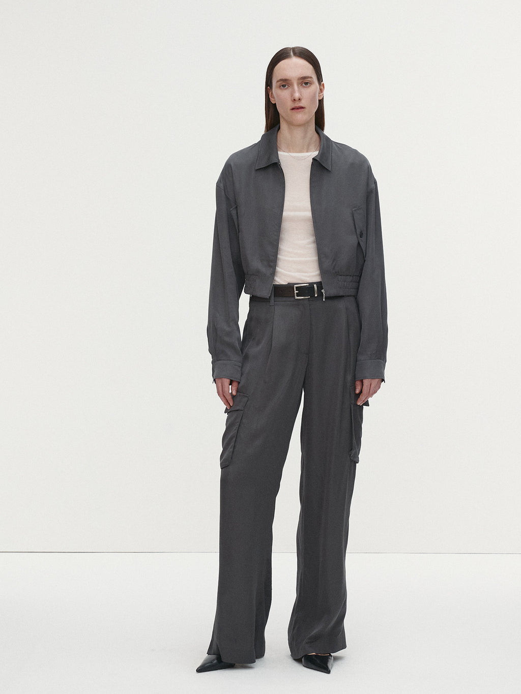 Tonywack - Low Back Long Sleeve T-Shirt (White) product image 5 | TRAB K-Fashion Australia