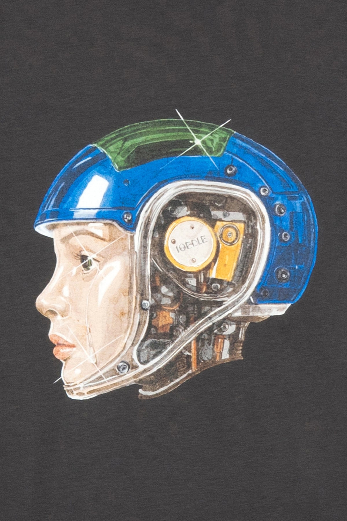 Ioedle - Tear Algorithm T-Shirt (Dark Gray) product image 5 | TRAB K-Fashion Australia