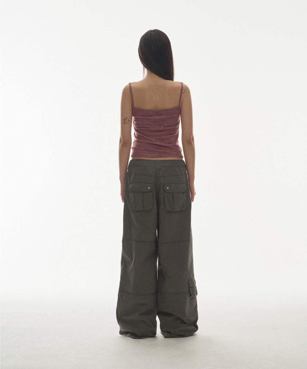 Coyseio - Snap Work Pants (Khaki) product image 8 | TRAB K-Fashion Australia
