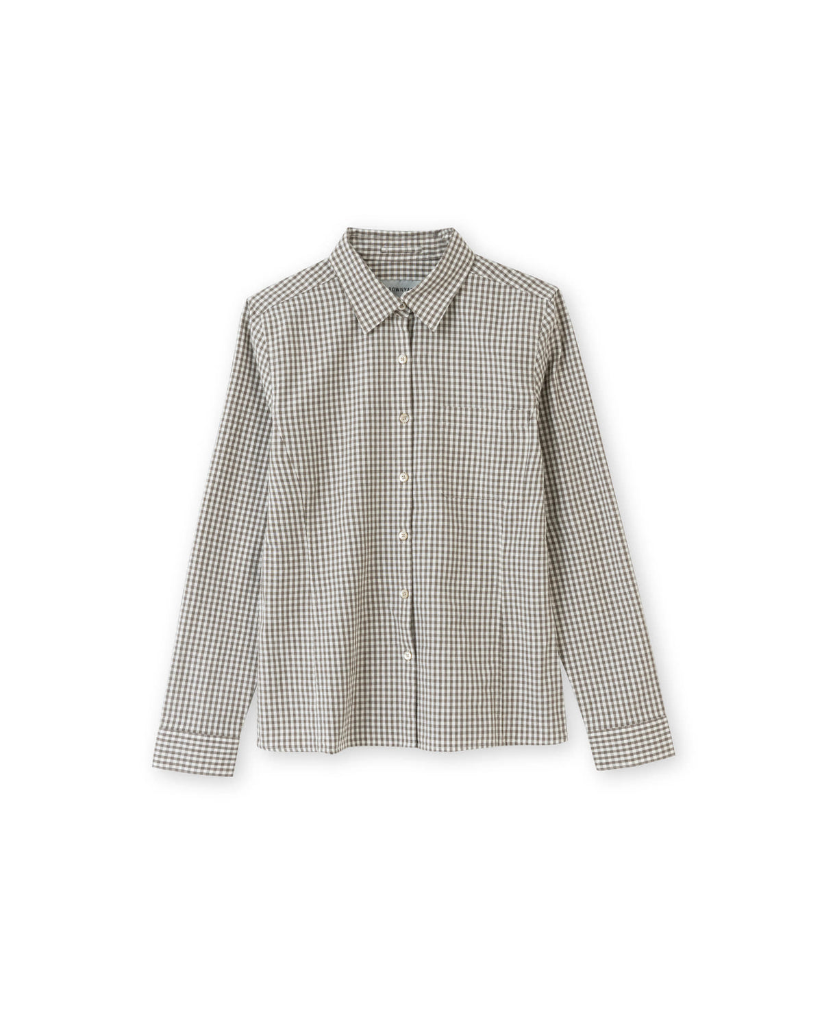 Brownyard - Slim Check Shirt (Brown Check) product image 5 | TRAB K-Fashion Australia