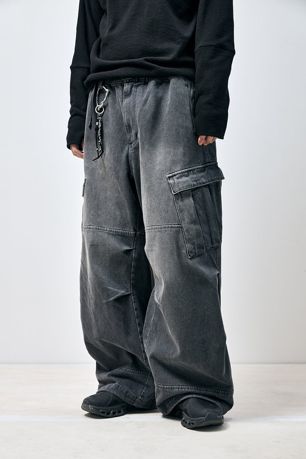 Hatchingroom - Mil Pants Denim Ash Grey ((Resotck)) product image 13 | TRAB K-Fashion Australia
