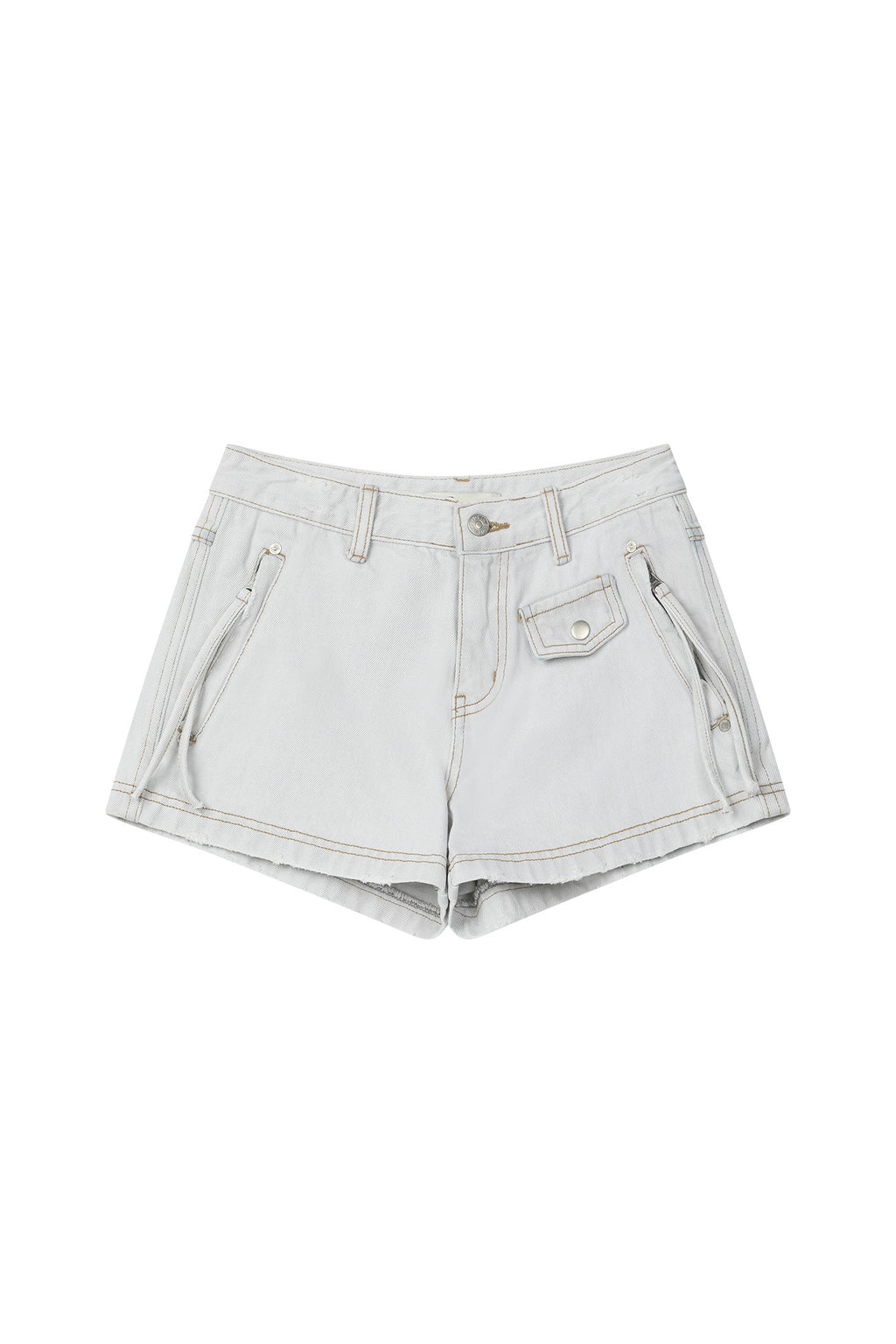 Deinet - Denim Shorts (Ice Blue) product image 10 | TRAB K-Fashion Australia