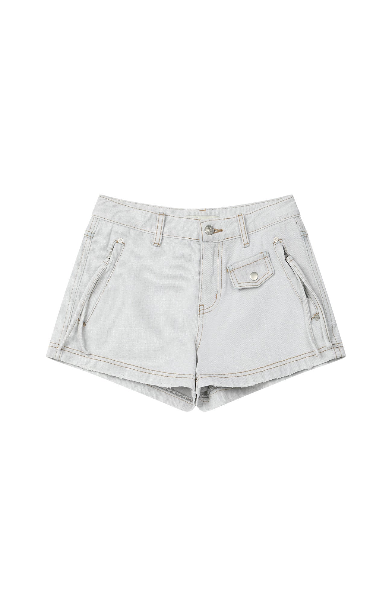 Deinet - Denim Shorts (Ice Blue) product image 10 | TRAB K-Fashion Australia