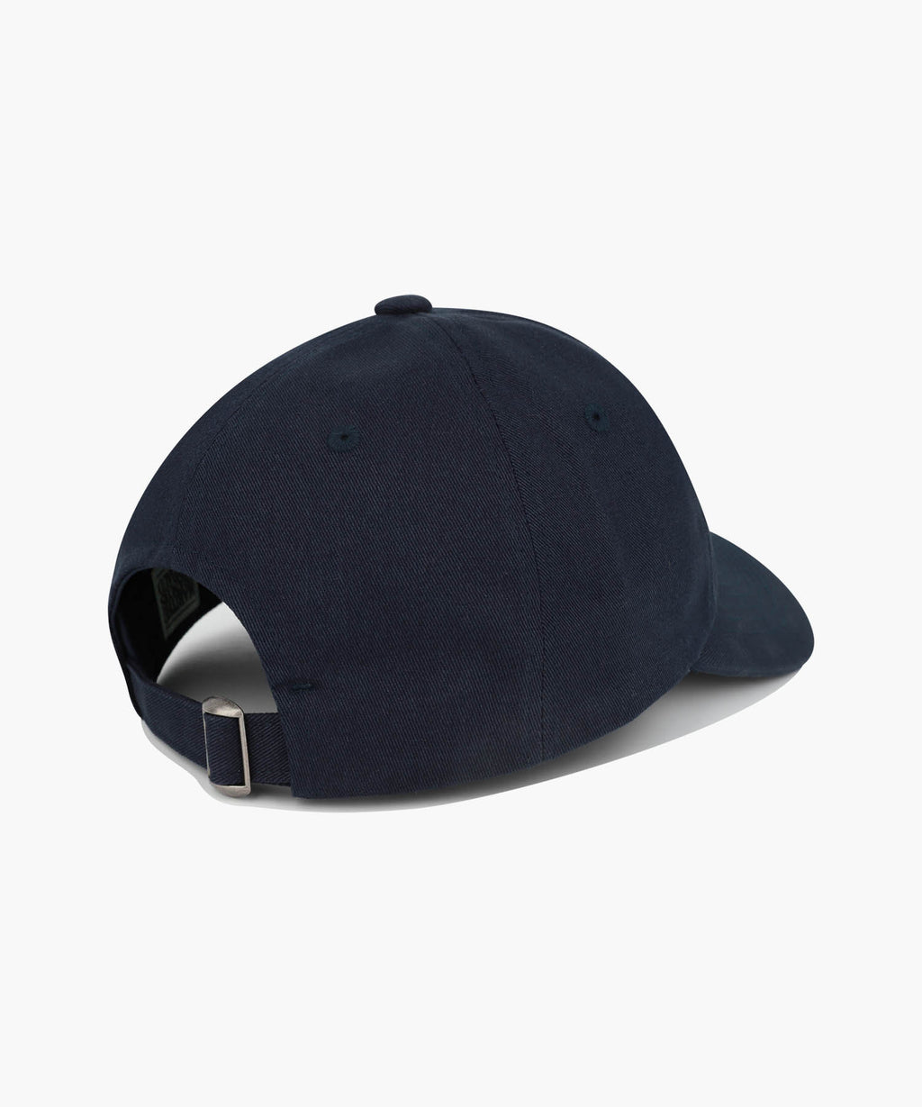 Marithe & Francois Girbaud - Chain Embroidery Flat Brim Cap (Navy) product image 2 | TRAB K-Fashion Australia
