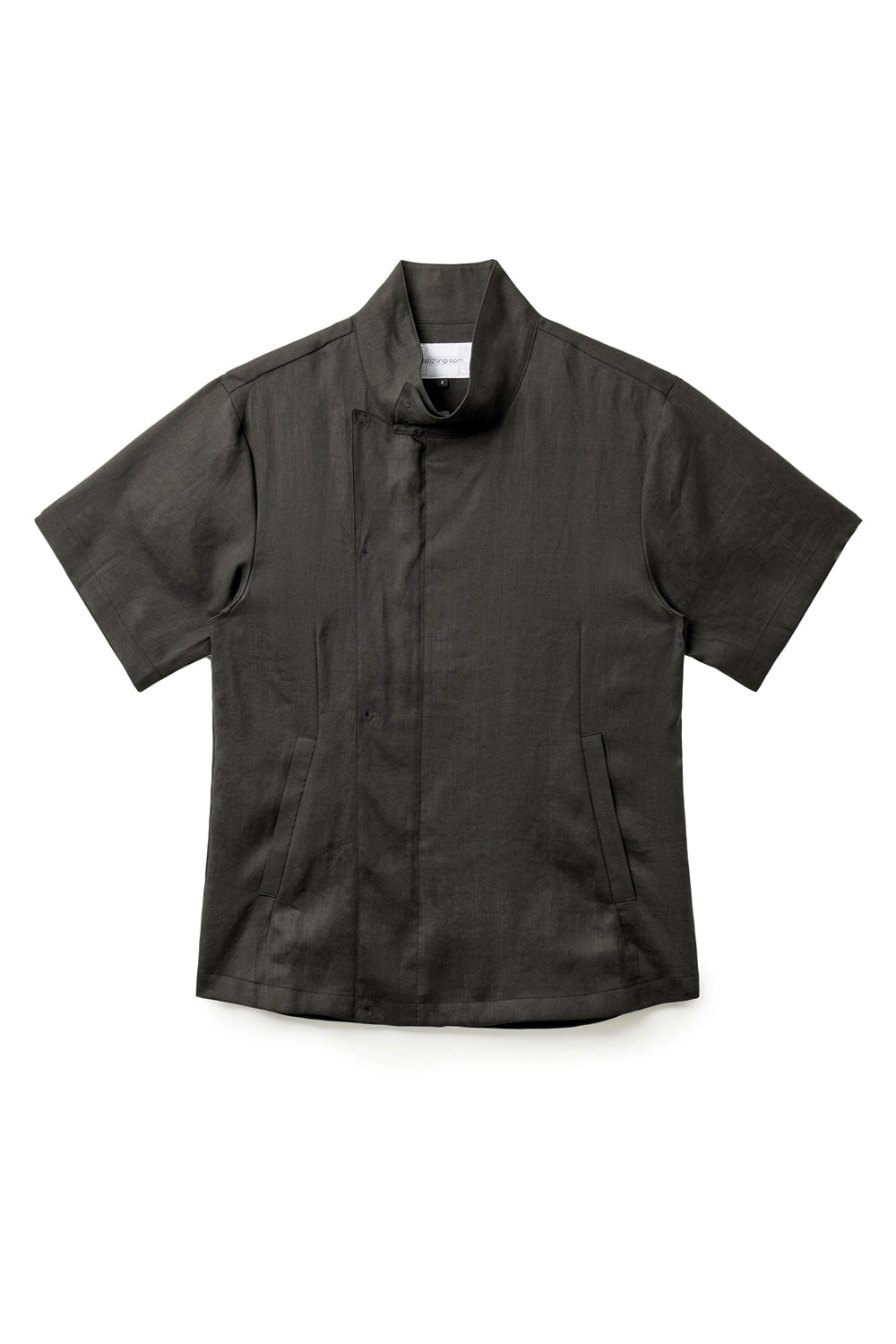 Hatchingroom - Arc Zip Shirket (Black) product image 1 | TRAB K-Fashion Australia
