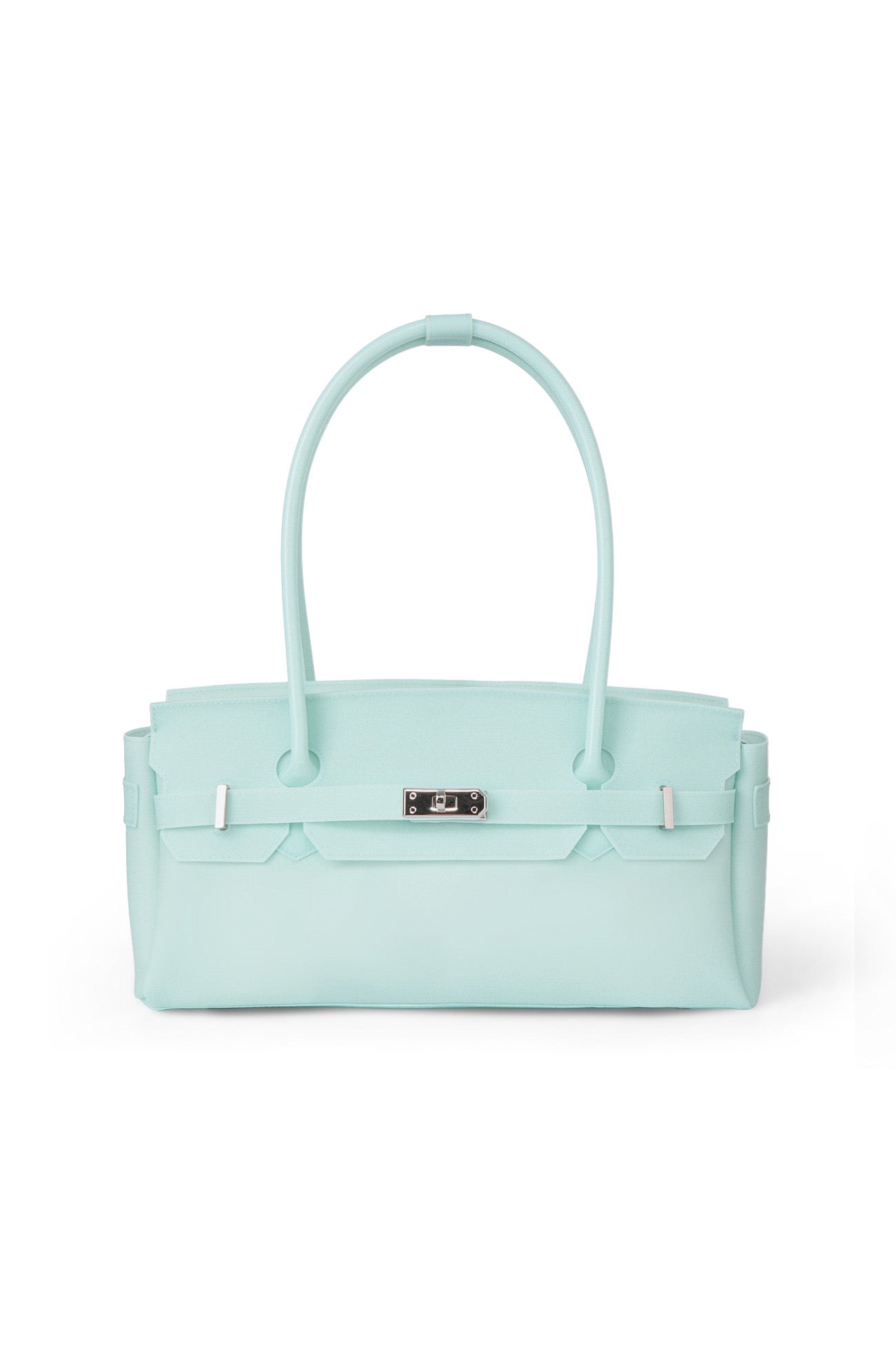 Deinet - [free Card Wallet] Jelly Two-Way Bag (Ice Blue) product image 1 | TRAB K-Fashion Australia