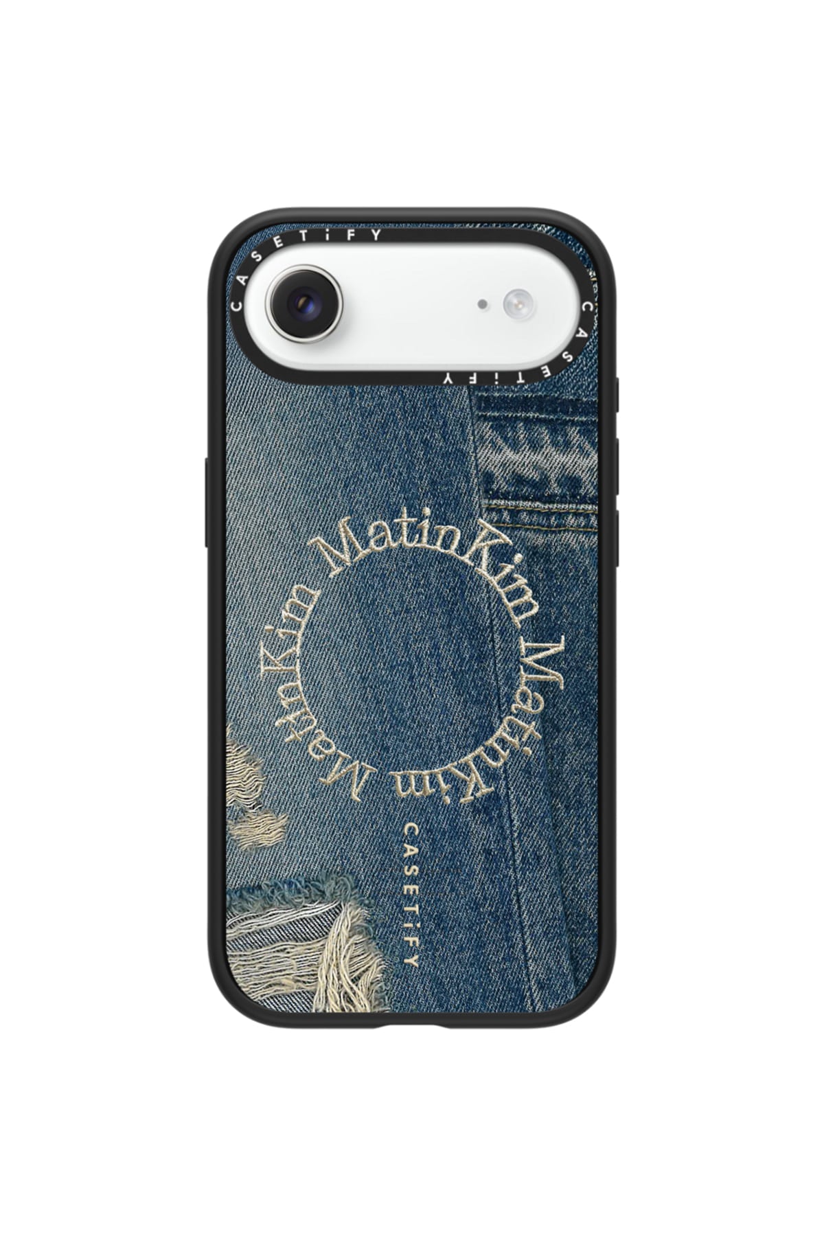 Matin Kim - Matin Kim X Casetify Denim Circle Case (Blue) product image 5 | TRAB K-Fashion Australia