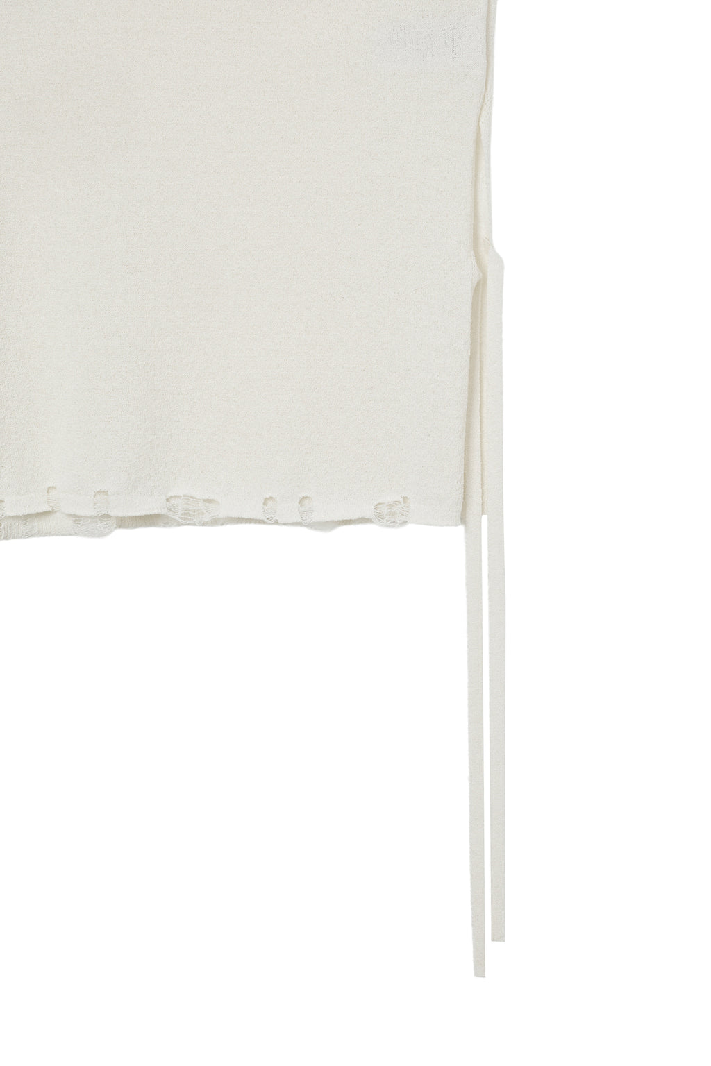 Deinet - Side Tie Knit (Ivory) product image 5 | TRAB K-Fashion Australia