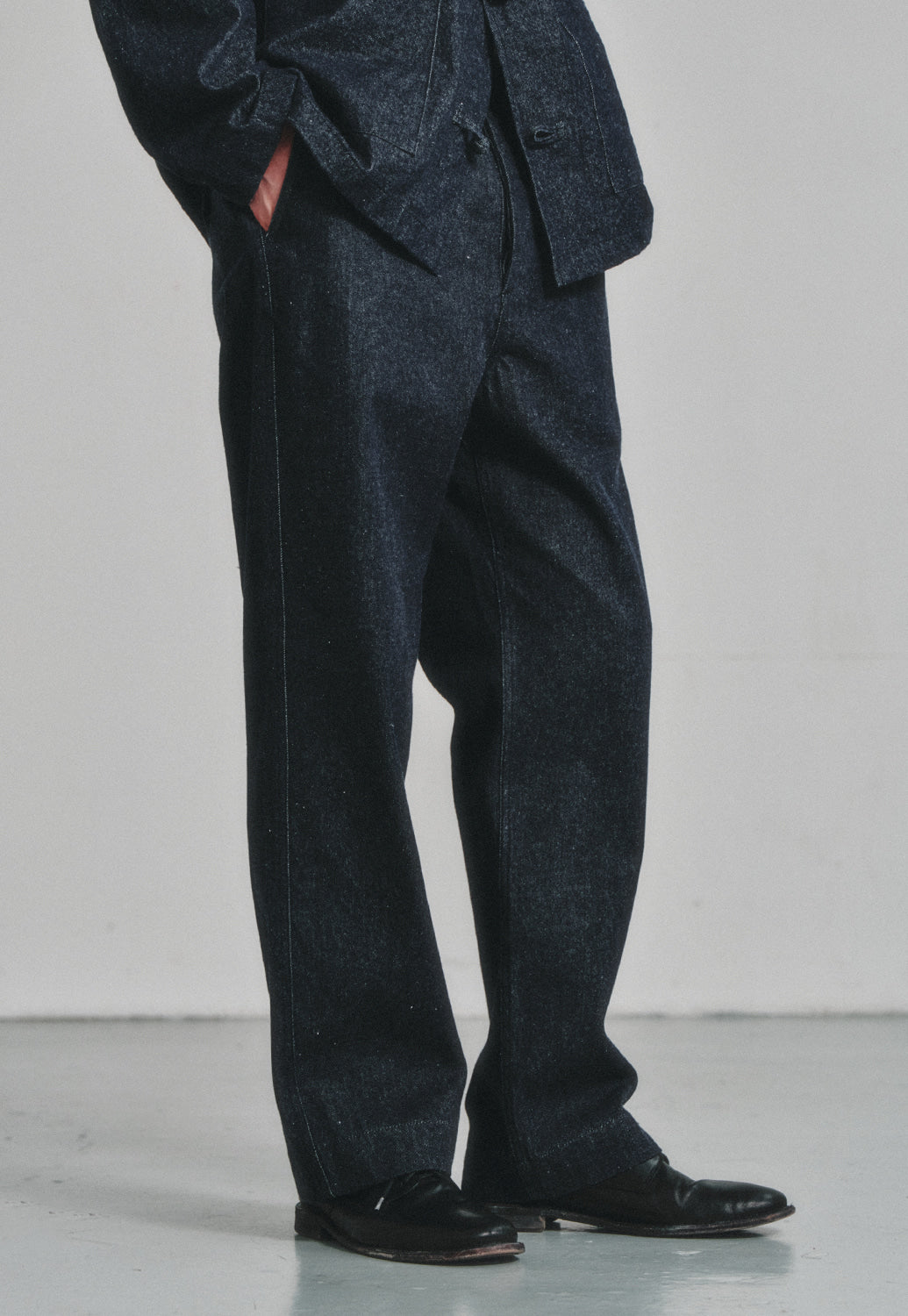 Art if acts - One Washed Nep Denim Pants (Indigo) product image 5 | TRAB K-Fashion Australia