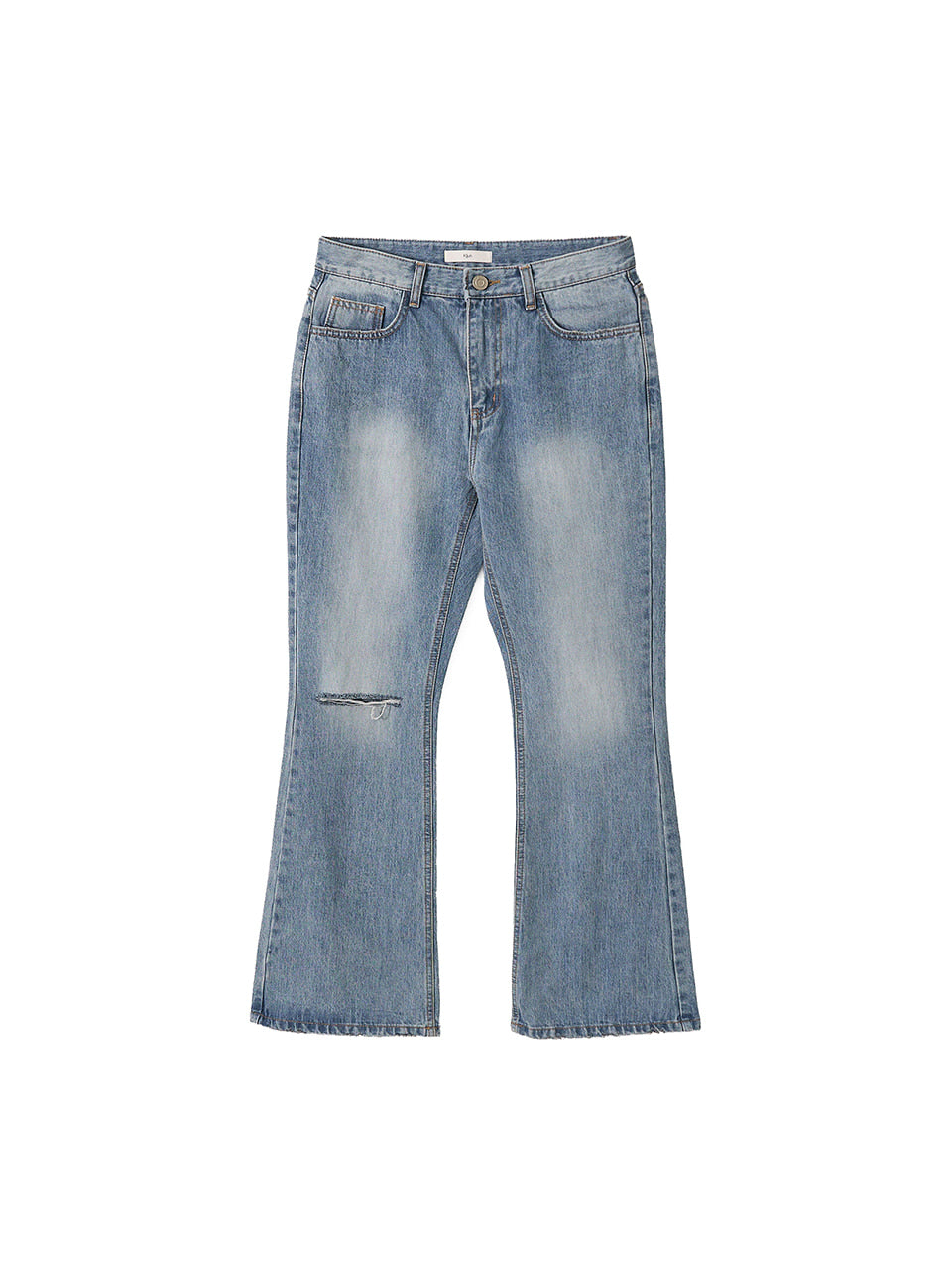 Kijun - Single Cut Flared Jeans (Blue) product image 7 | TRAB K-Fashion Australia