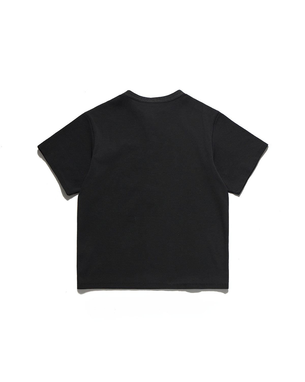 Eastlogue - Henry Neck Half T-shirts (Black) product image 2 | TRAB K-Fashion Australia