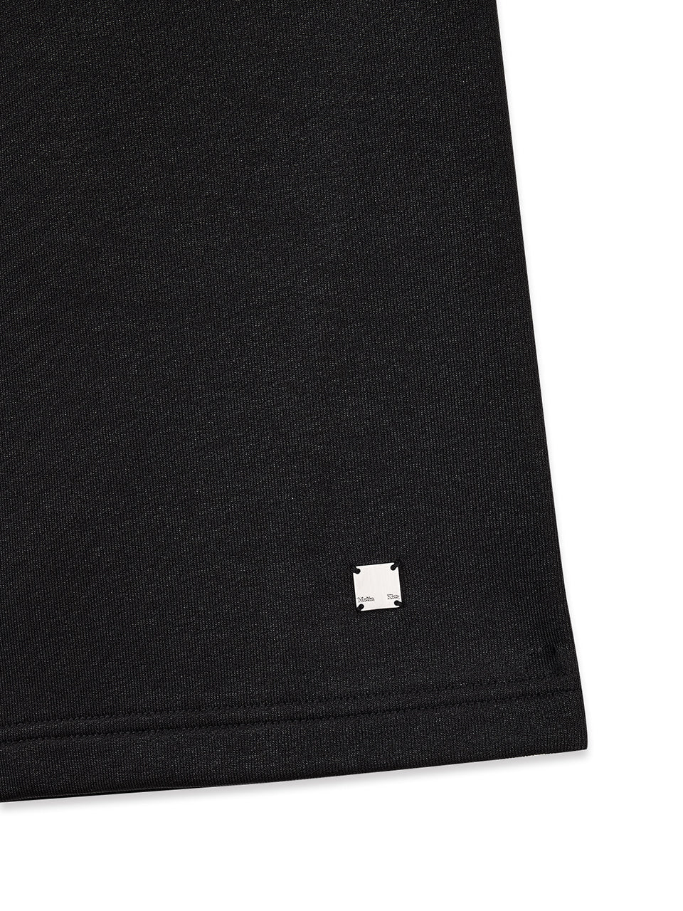 Matin Kim - Back Pocket Glitter Bermuda Sweatpants (Black) product image 4 | TRAB K-Fashion Australia