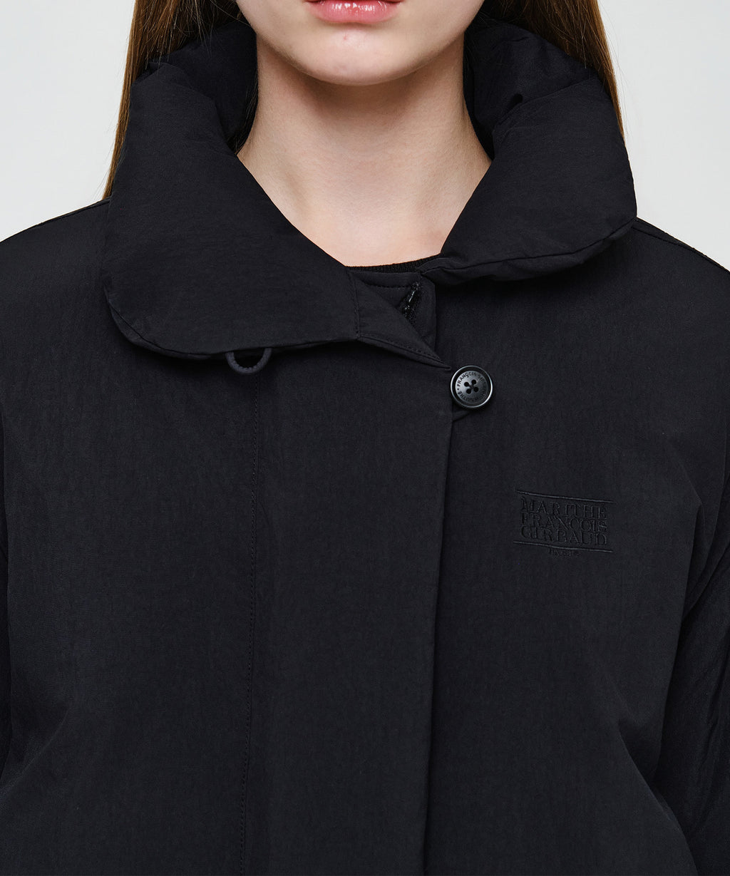 Marithe & Francois Girbaud - High Neck Padded Jacket (Black) product image 5 | TRAB K-Fashion Australia