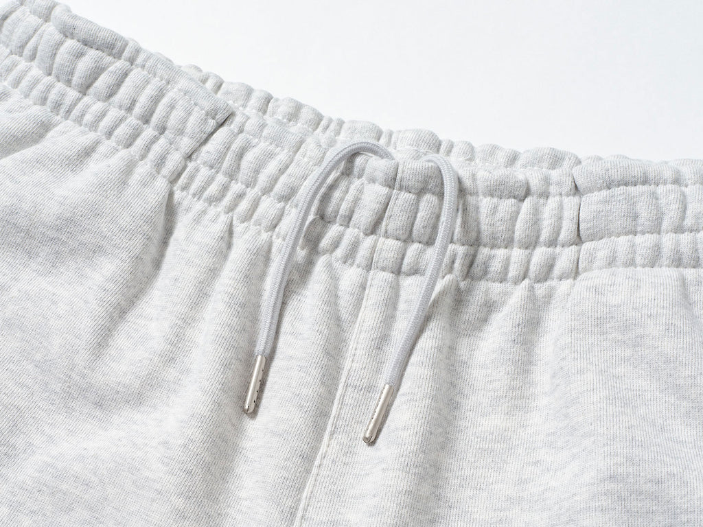 San San Gear - San San X B.E Sweatshorts (White Melange) product image 5 | TRAB K-Fashion Australia