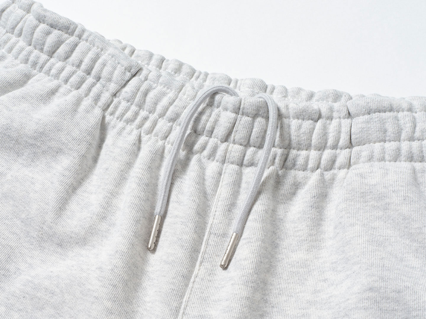 San San Gear - San San X B.E Sweatshorts (White Melange) product image 5 | TRAB K-Fashion Australia