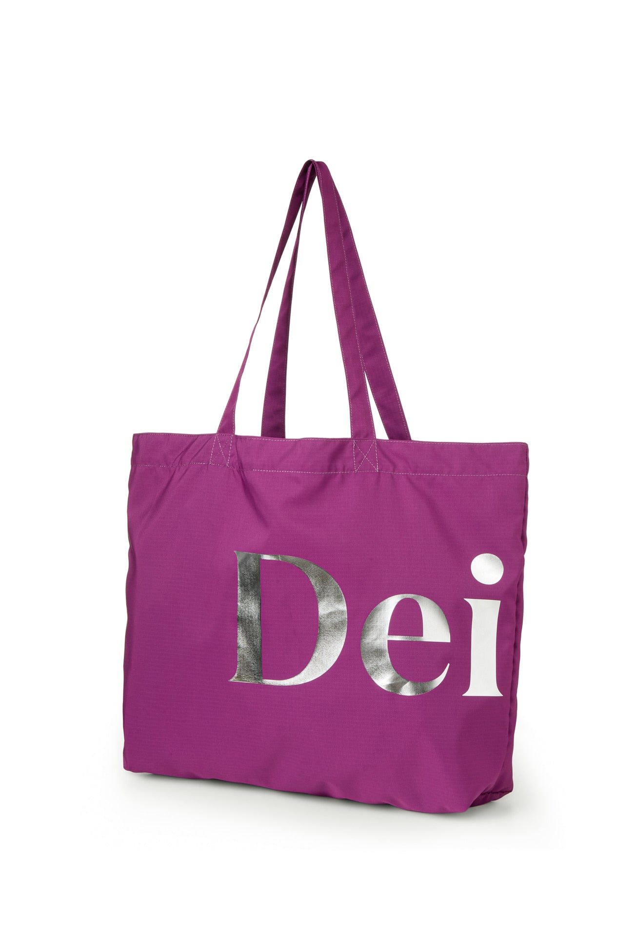 Deinet - Point Logo Shoulder Big Bag (Purple) product image 8 | TRAB K-Fashion Australia