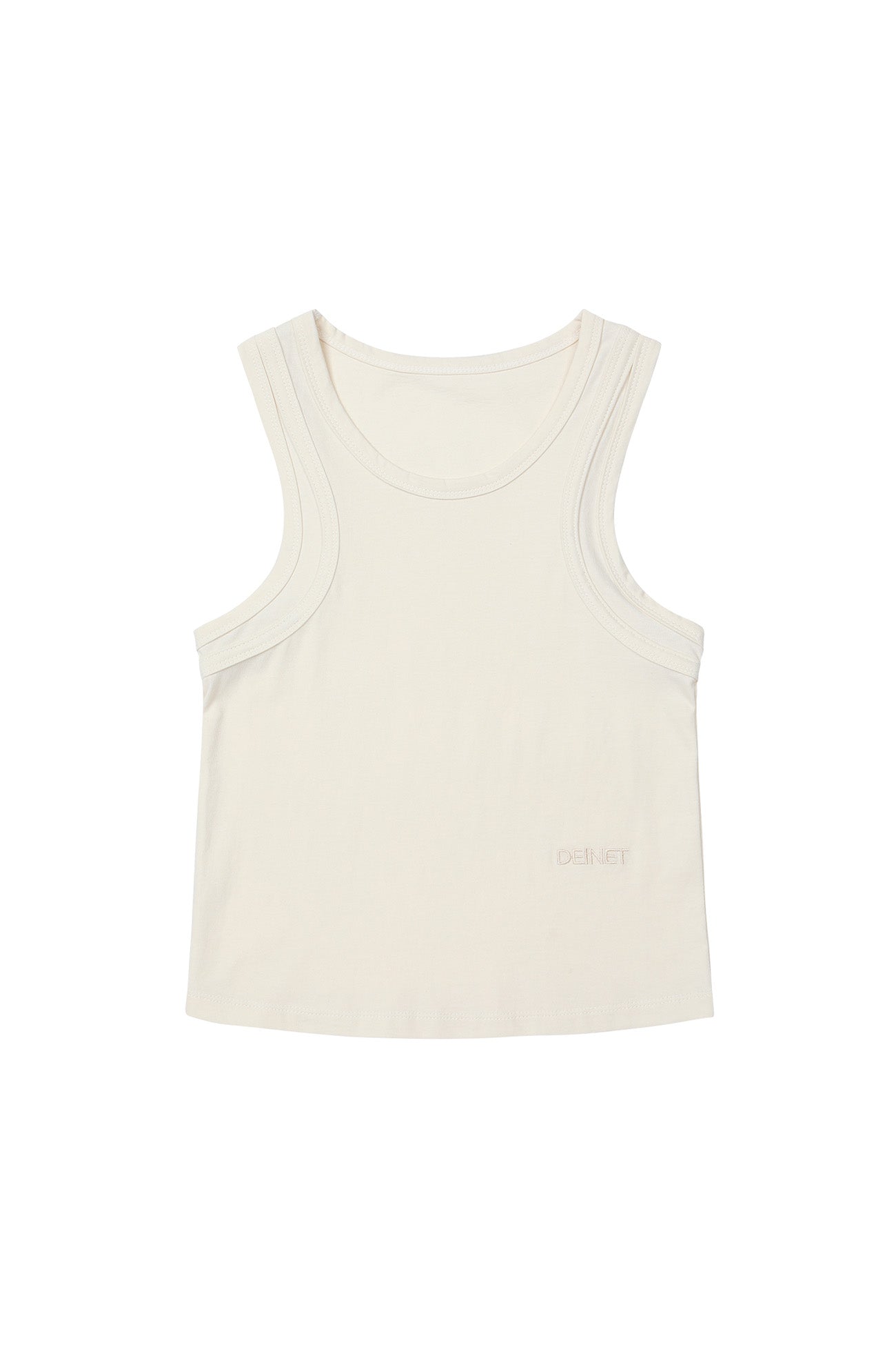 Deinet - Layered Sleeveless (Ivory) product image 10 | TRAB K-Fashion Australia