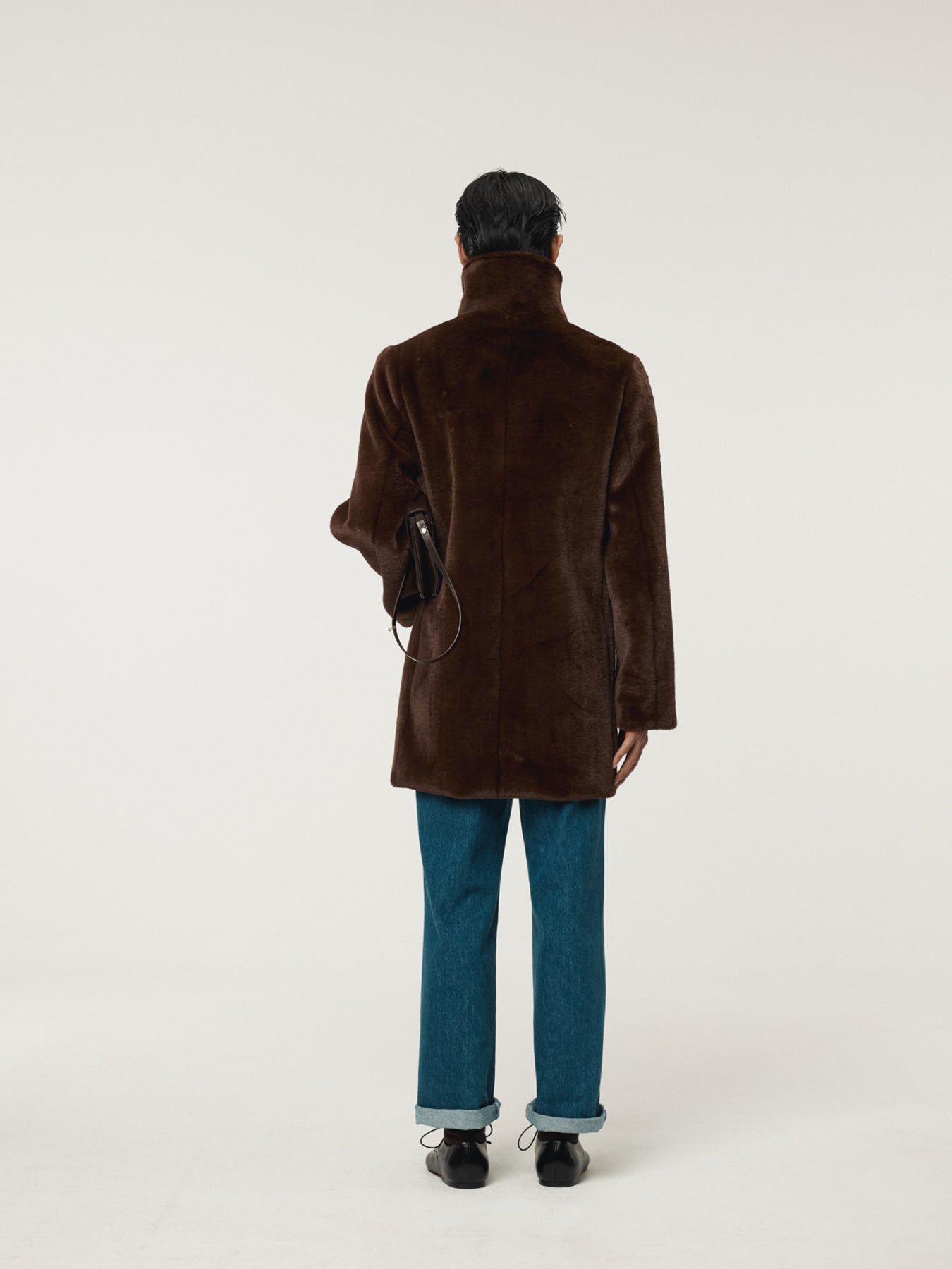 Recto - Grandma Faux Fur Double Coat (Vintage Brown) product image 4 | TRAB K-Fashion Australia