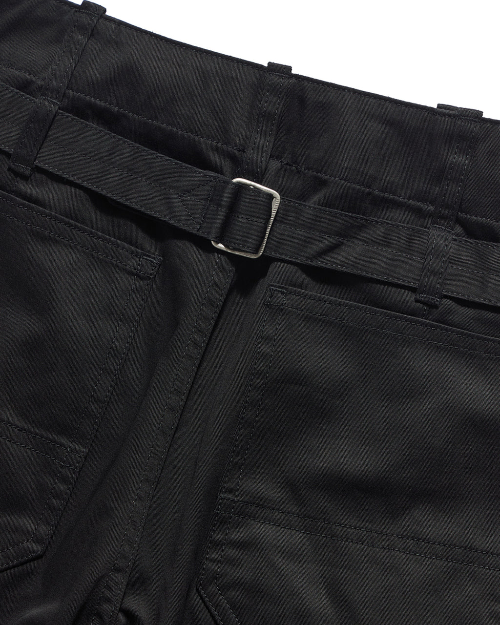 Eastlogue - Cinch Back Curved Pants (Black) product image 5 | TRAB K-Fashion Australia