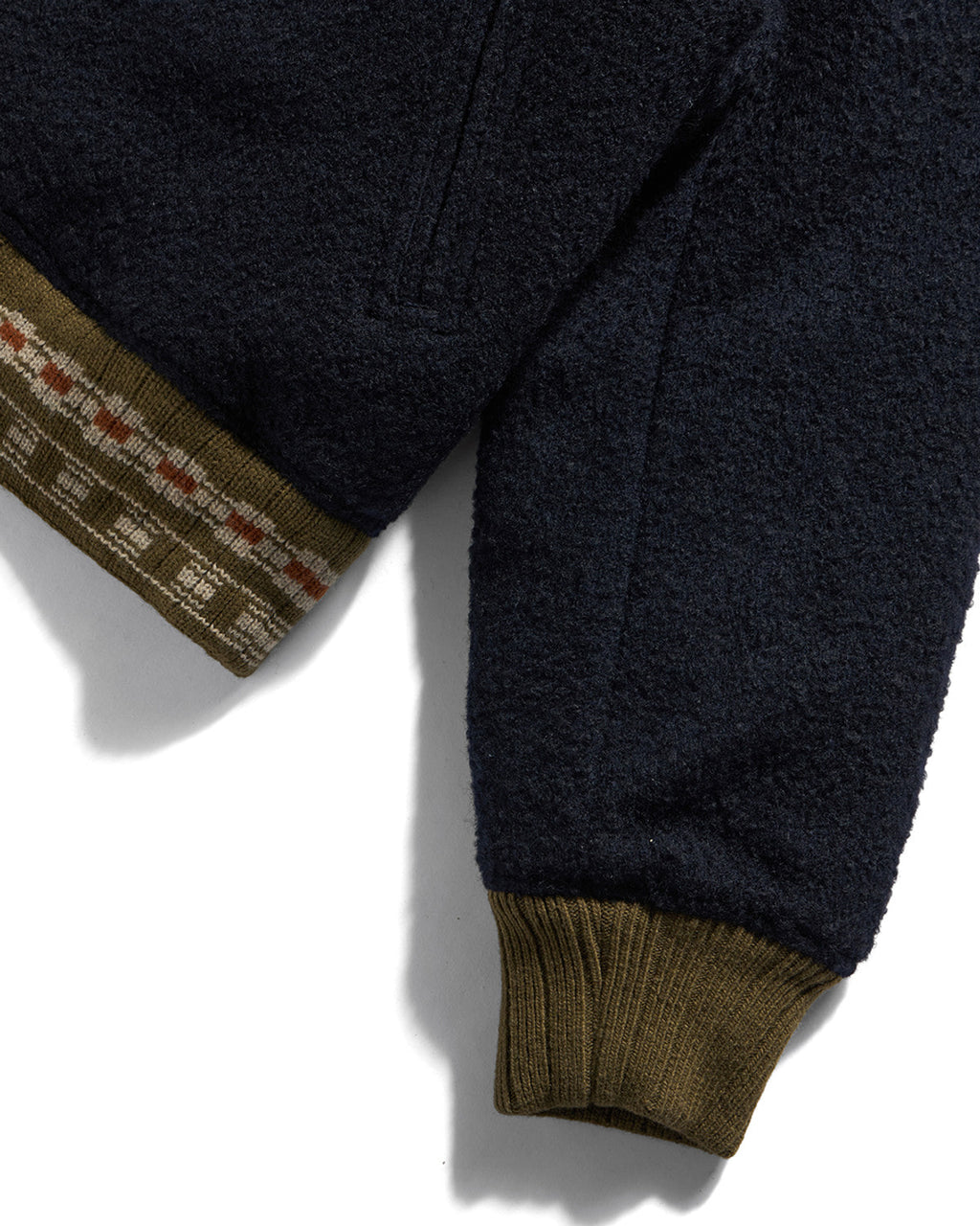 Eastlogue - Teddy Blouson Jumper (Navy) product image 9 | TRAB K-Fashion Australia