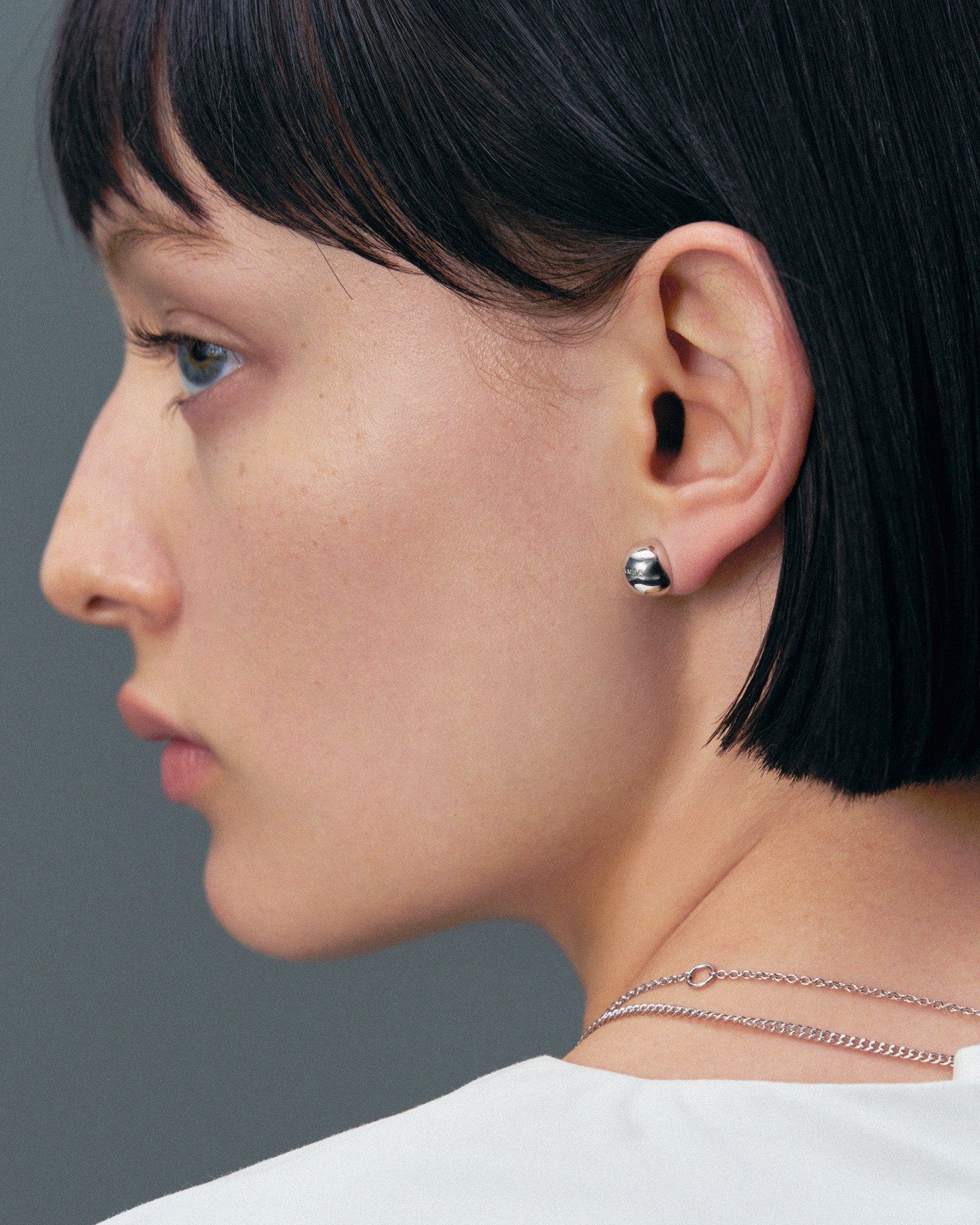 Numbering - Split Ball Earrings #7390 product image 2 | TRAB K-Fashion Australia