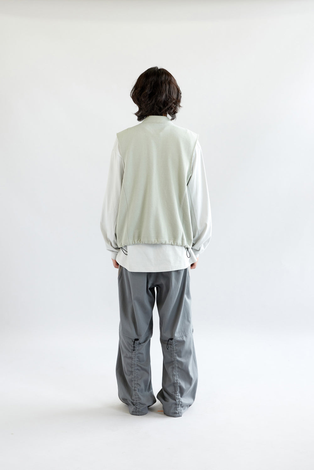 Hatchingroom - Reversible Jersey Vest Olive (Grey) product image 11 | TRAB K-Fashion Australia