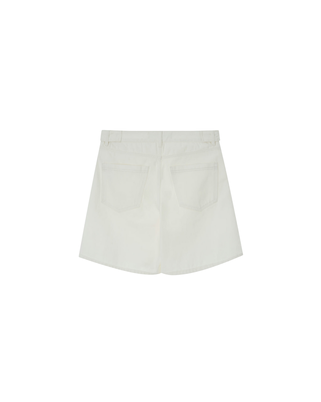 Kimhe Kim - Two Pockets Denim Shorts (White) product image 7 | TRAB K-Fashion Australia