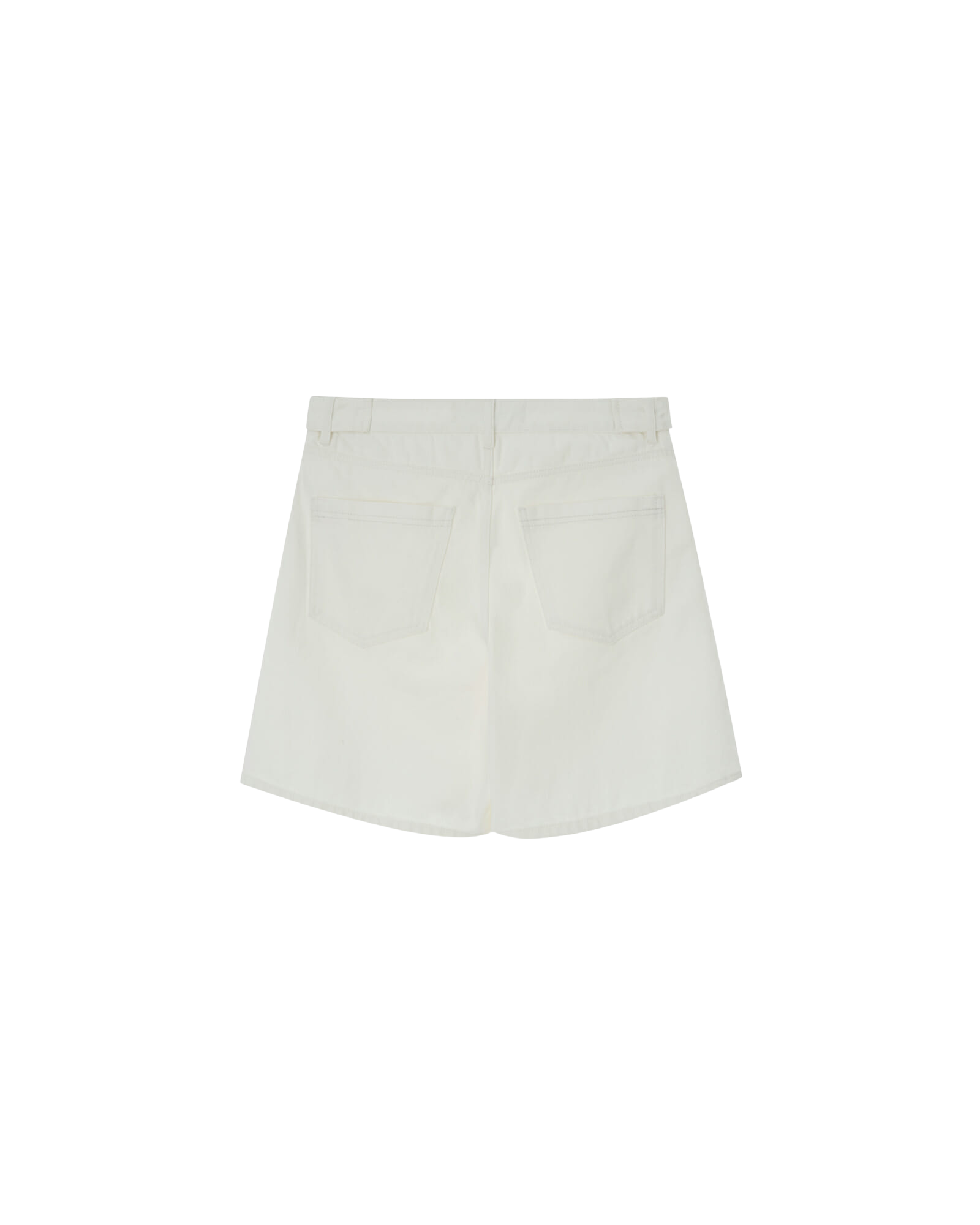 Kimhe Kim - Two Pockets Denim Shorts (White) product image 7 | TRAB K-Fashion Australia