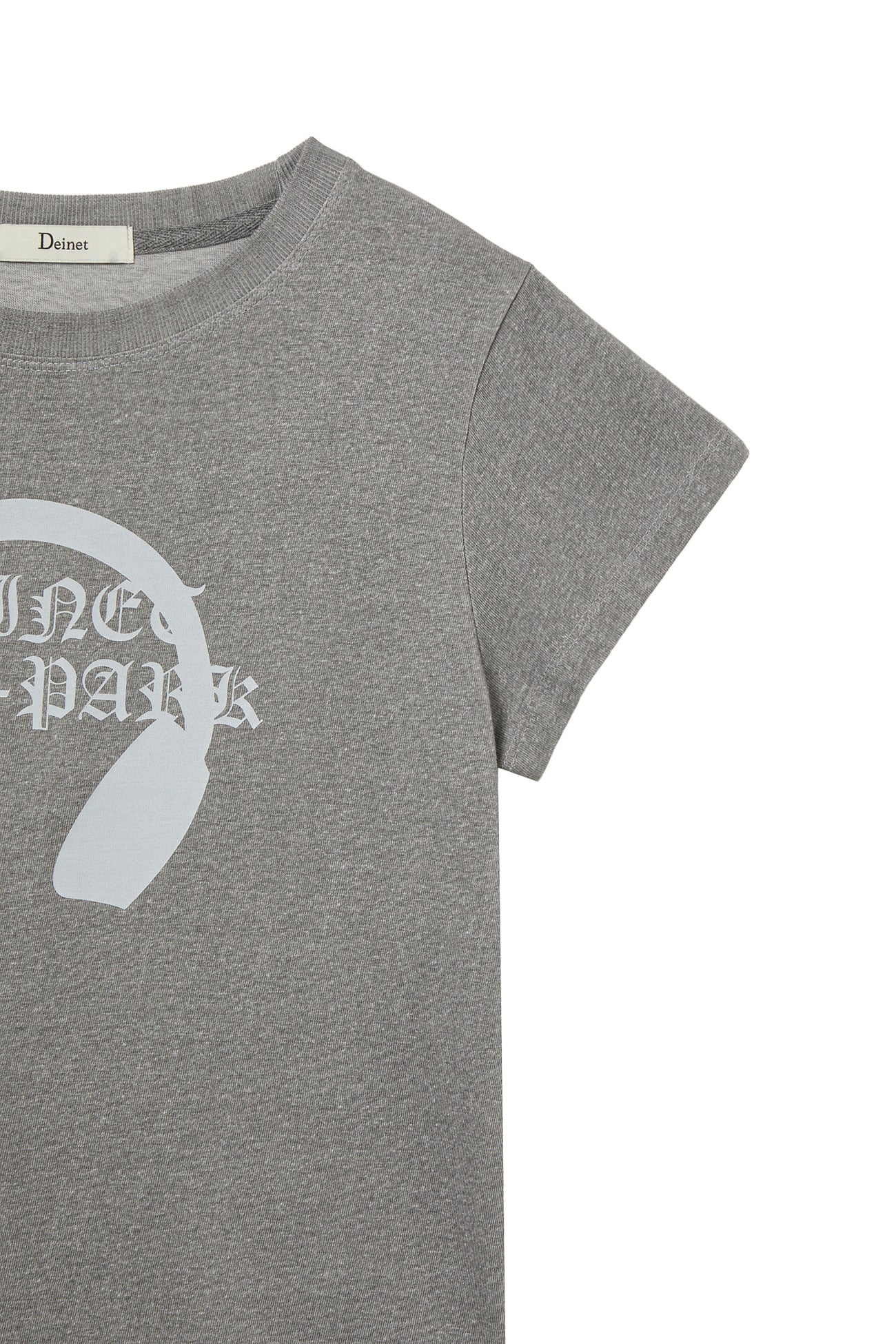 Deinet - Headset Basic T-Shirt (Charcoal) product image 4 | TRAB K-Fashion Australia