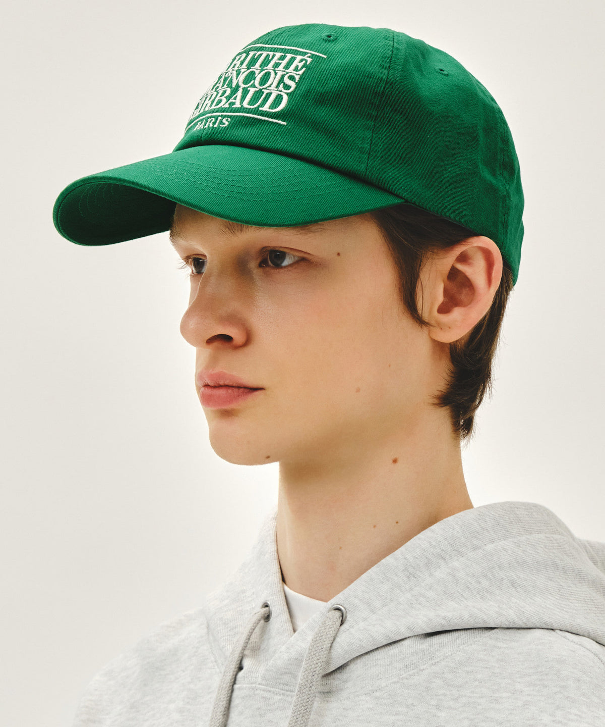 Marithe & Francois Girbaud - Classic Logo Covered Cap (Green) product image 6 | TRAB K-Fashion Australia