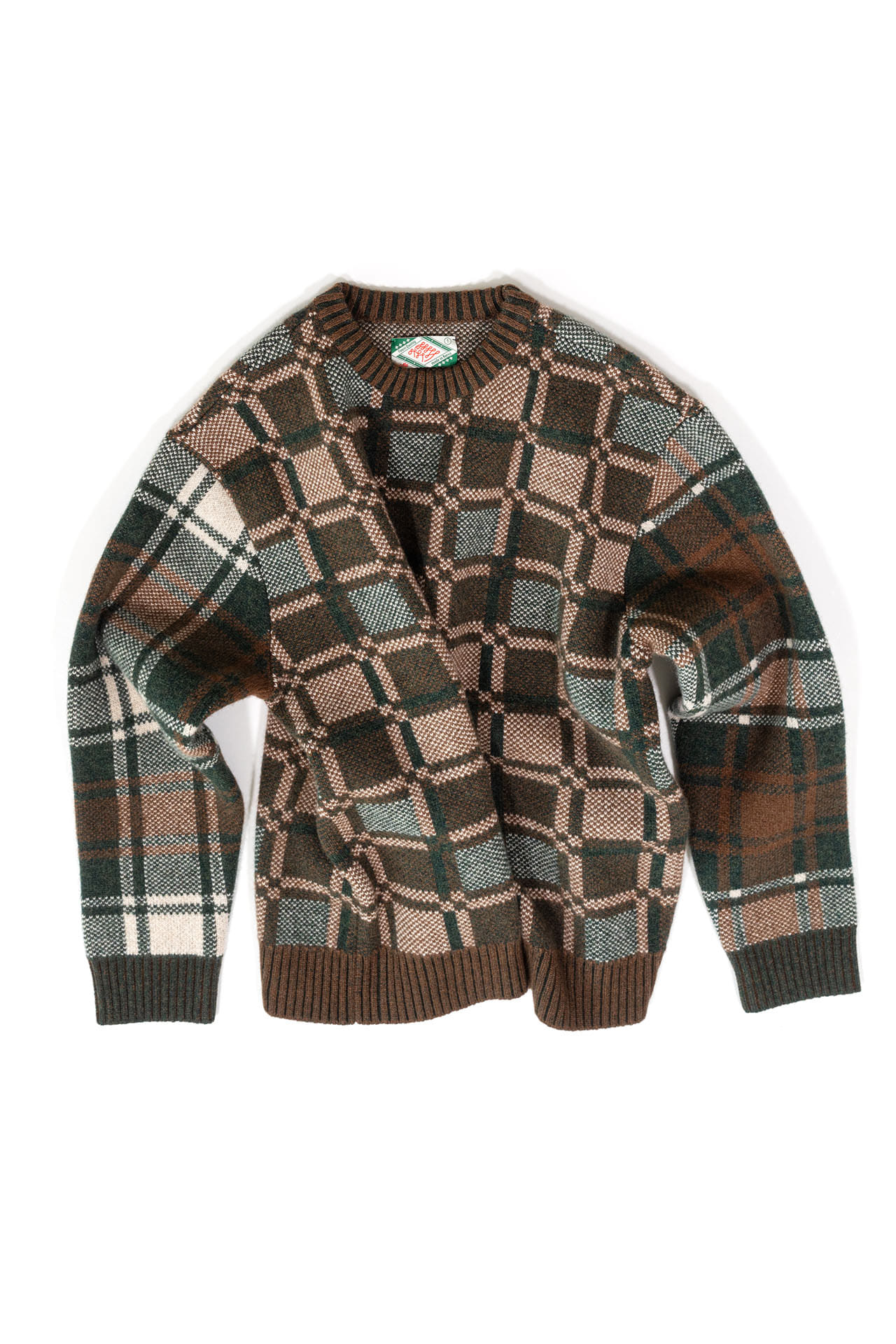 Ioedle - Checked Knit Pullover (OC) product image 4 | TRAB K-Fashion Australia