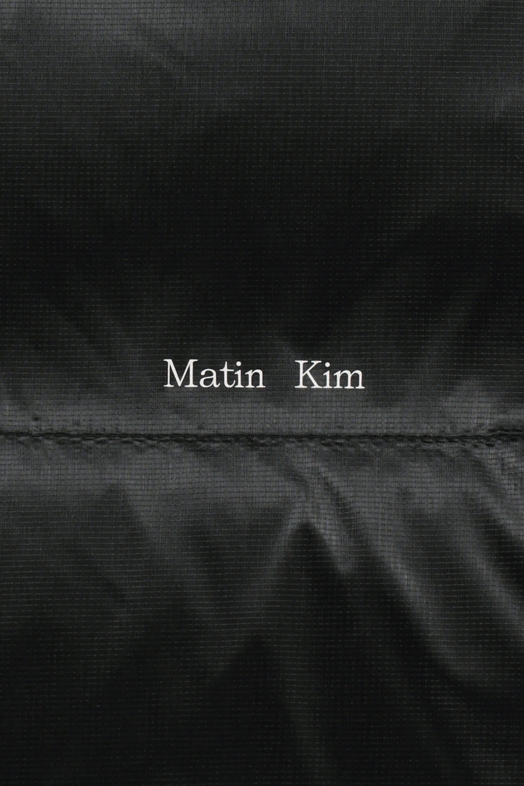 Matin Kim - Icon Logo Down Jumper (Black) product image 6 | TRAB K-Fashion Australia