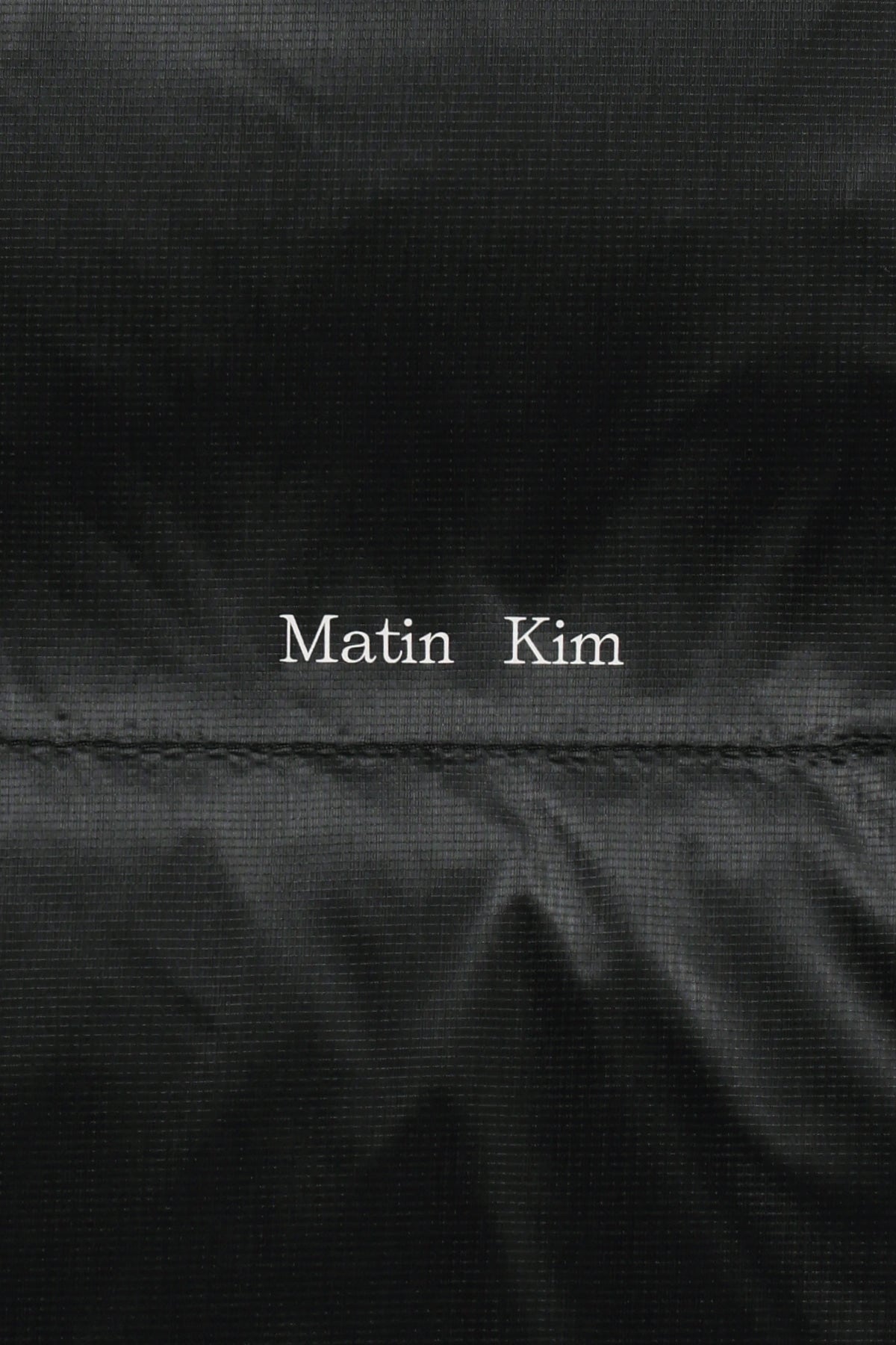 Matin Kim - Icon Logo Down Jumper (Black) product image 6 | TRAB K-Fashion Australia