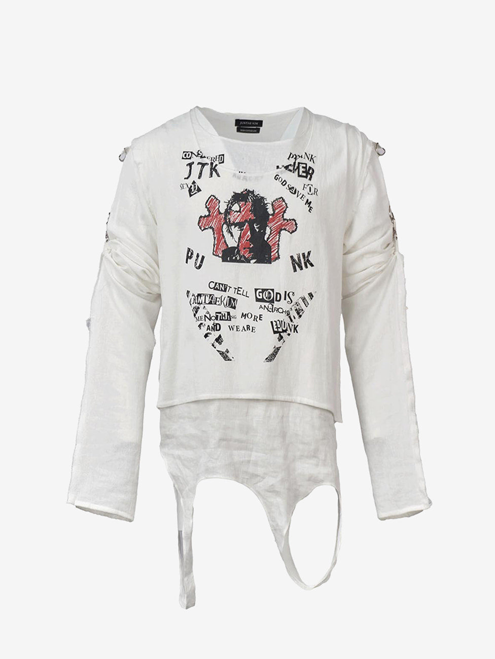 Juntae Kim - Layered 'Anacho Punk' Long Sleeves (OC2) product image 1 | TRAB K-Fashion Australia