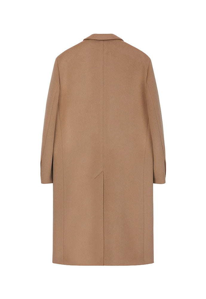 Tonywack - Cashmere Single-Breasted Tailored Coat (Camel) product image 9 | TRAB K-Fashion Australia
