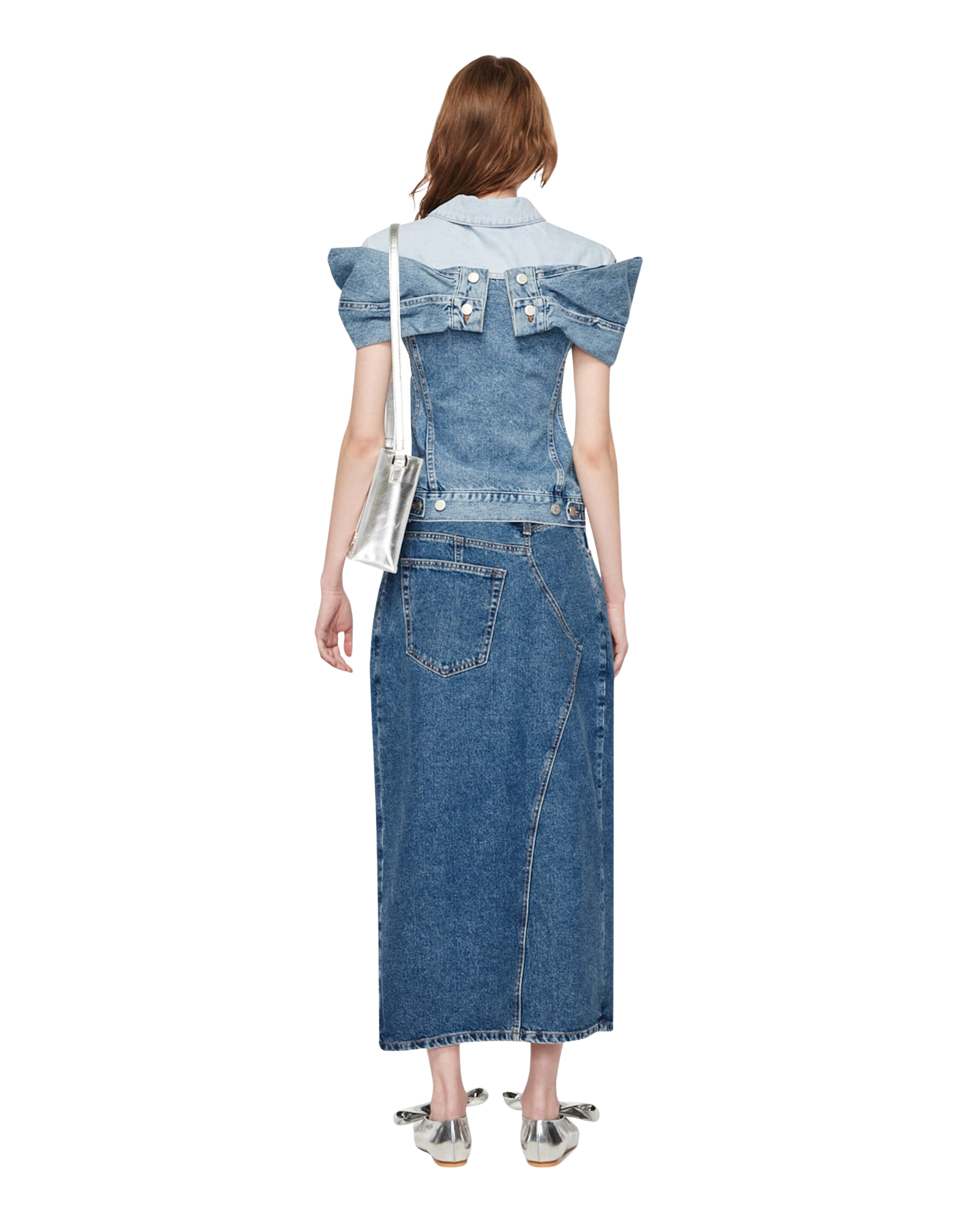 Kimhe Kim - Denim Couture Top (Blue) product image 4 | TRAB K-Fashion Australia