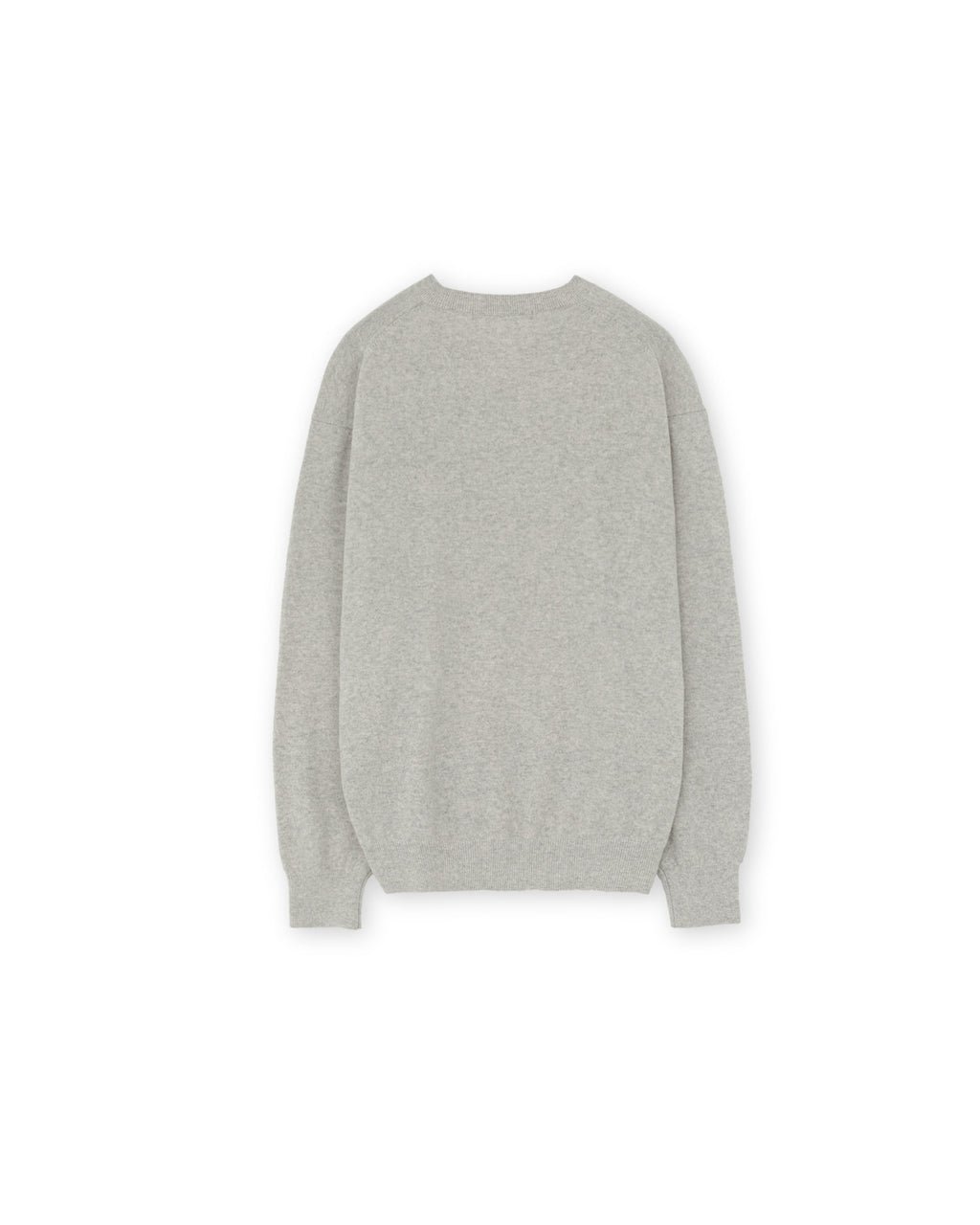 Brownyard - Extra Super Fine V Neck Knit (Light Grey) product image 4 | TRAB K-Fashion Australia
