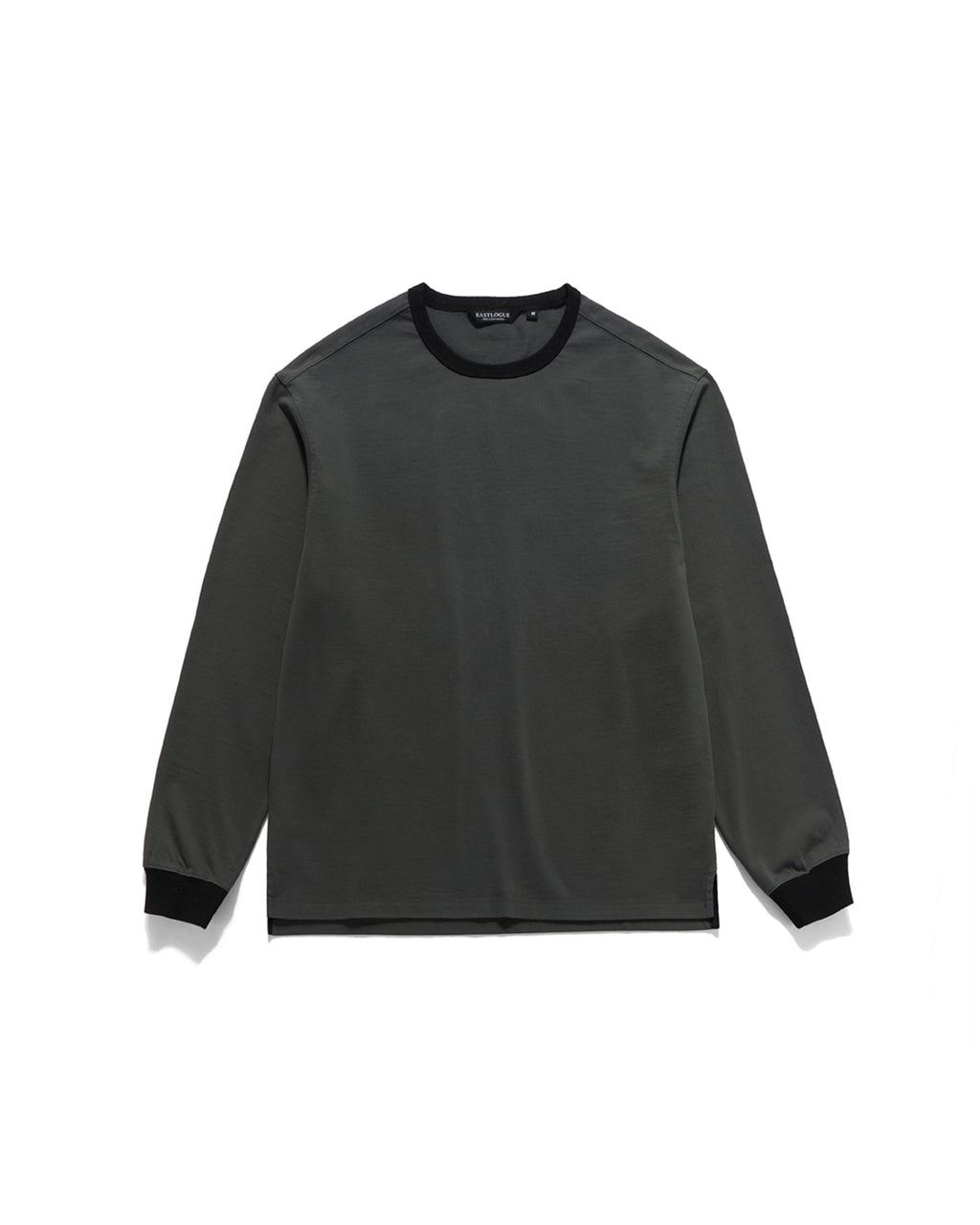 Eastlogue - 11 Ringer L.s T-shirts (Charcoal & Black) product image 6 | TRAB K-Fashion Australia