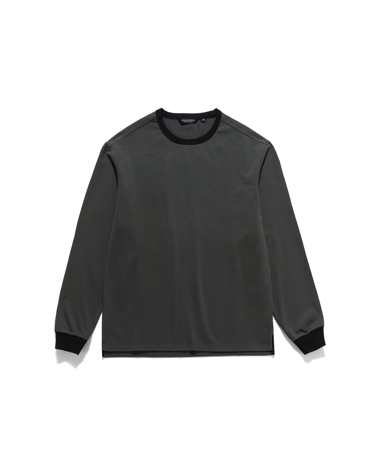 Eastlogue - 11 Ringer L.s T-shirts (Charcoal & Black) product image 6 | TRAB K-Fashion Australia