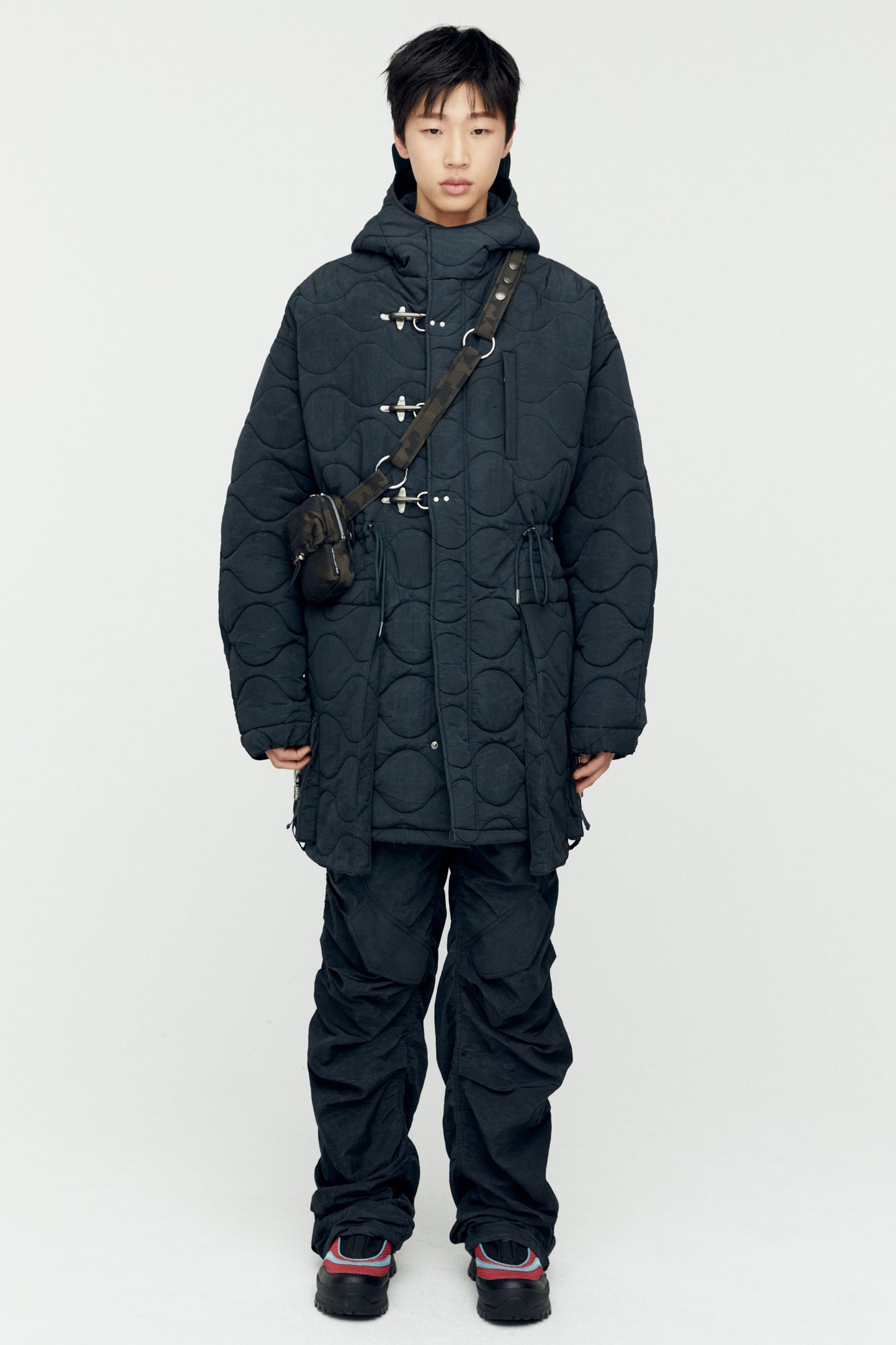 Andersson Bell - Harness Pocket Cross Bag (Green) product image 2 | TRAB K-Fashion Australia