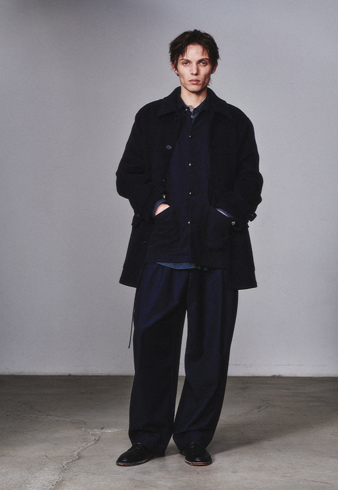 Art if acts - Handmade Car Coat (Deep Navy) product image 3 | TRAB K-Fashion Australia